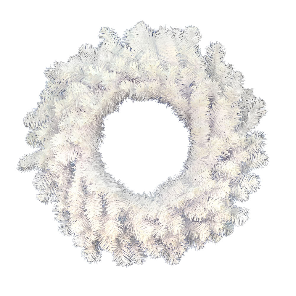 Vickerman 36″ Crystal White Wreath 280 Tips - A805836