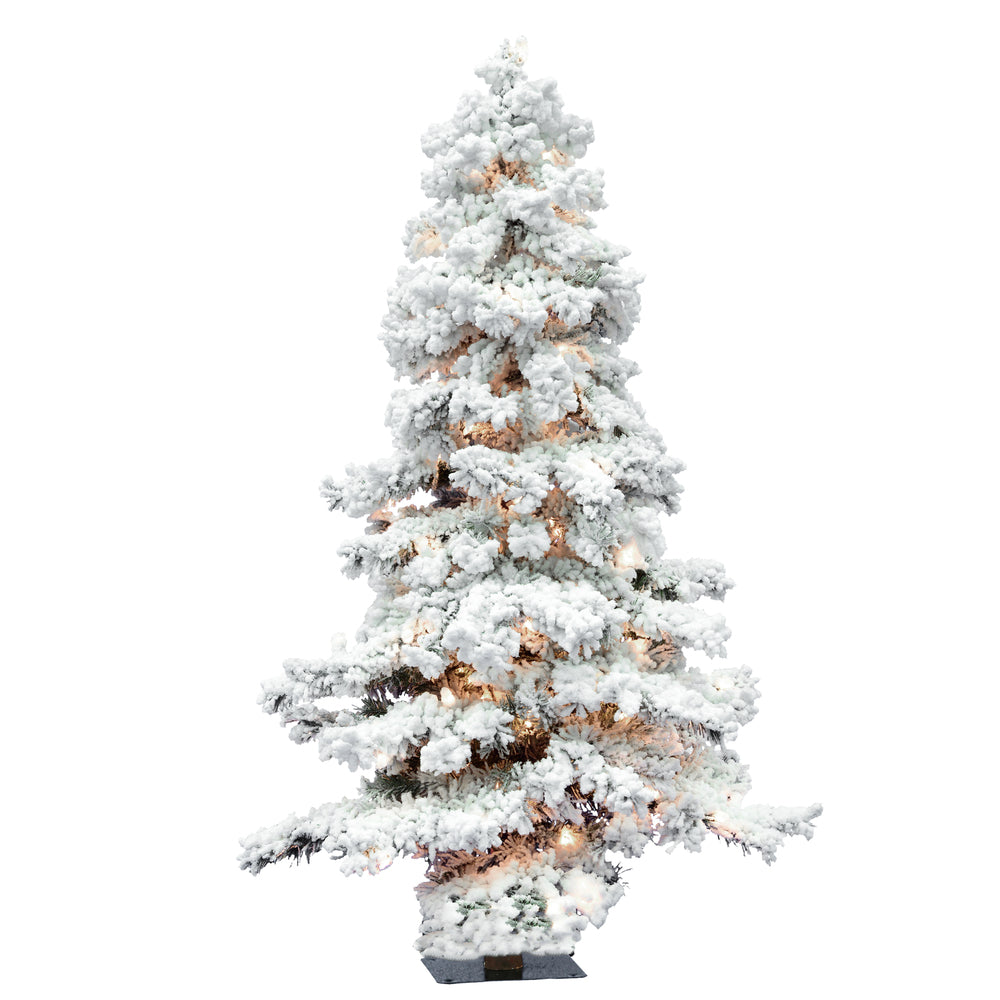 Vickerman 7' x 47″ Flocked Spruce DuraL 400CL 886T - A806271