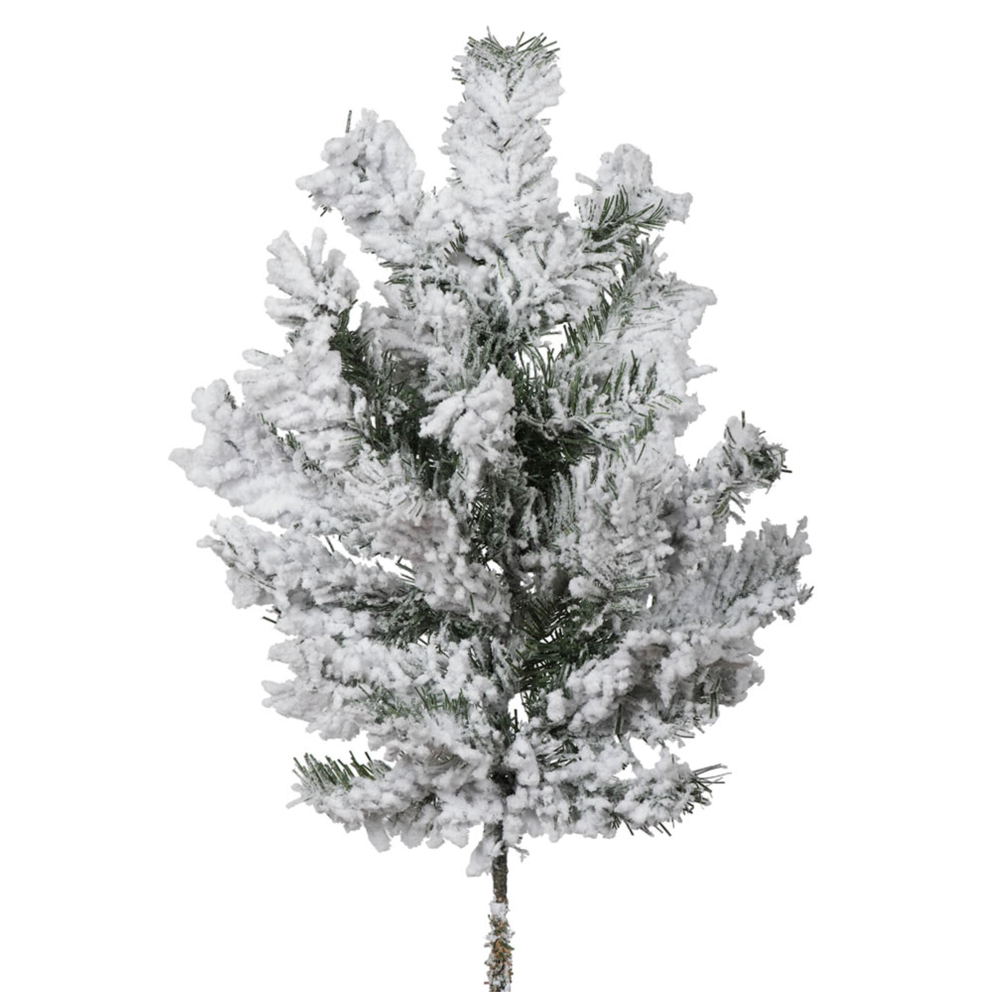 24” Flocked Alaskan Spray 27 tips Pk/2