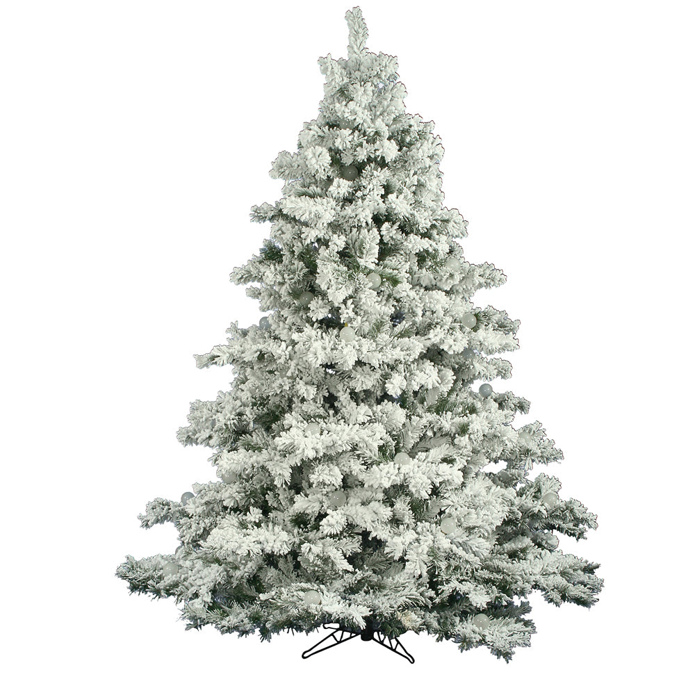 Vickerman 6.5' x 62″ Flocked Alaskan Pine 1045 Tip - A806365