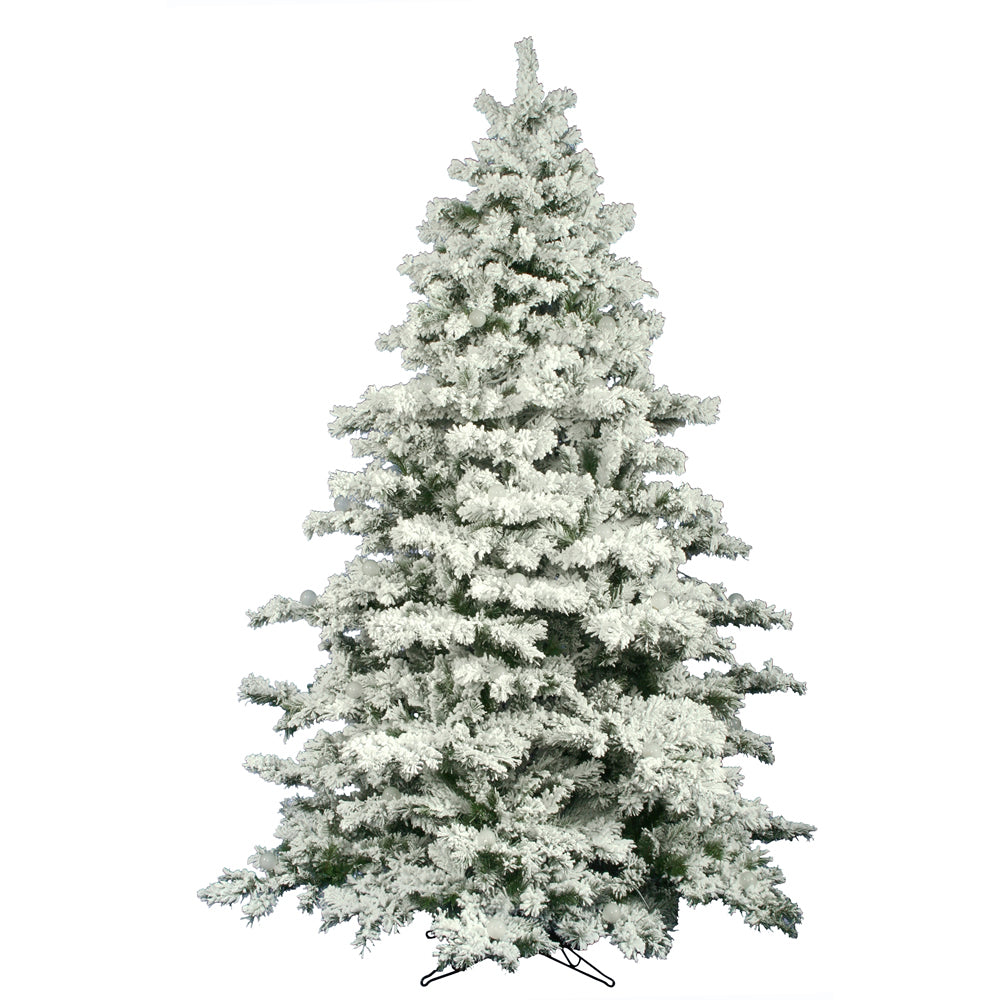 Vickerman 9' x 73” Flocked Alaskan Pine 2059T - A806380