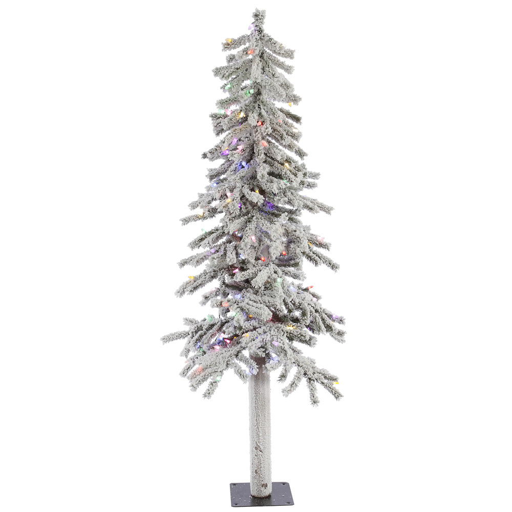 Vickerman 5' x 27″ Flocked Alpine 348T 150MU LED - A807452LED