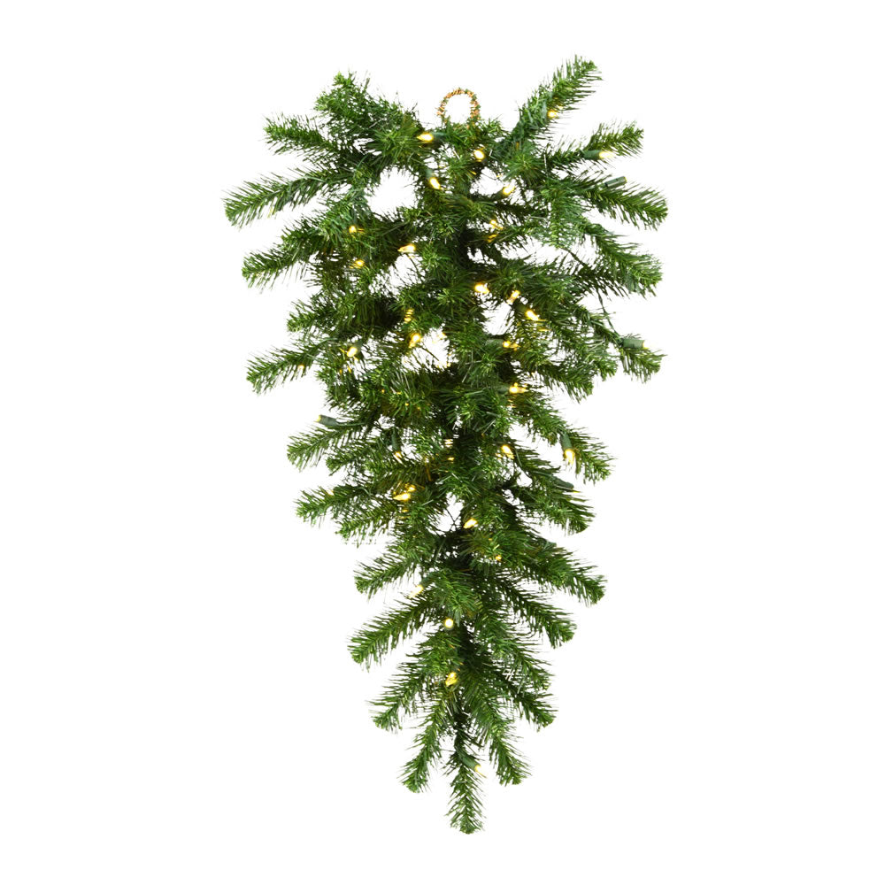 Vickerman 30″ Douglas Fir TearDrop 80T 50WmWht LED - A808807LED