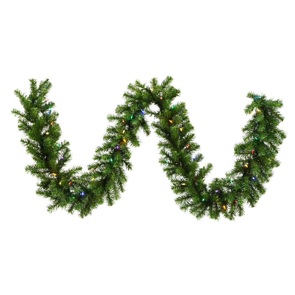 Vickerman 9' x 12″ Douglas Fir Garland 240T 50Mult - A808811LED