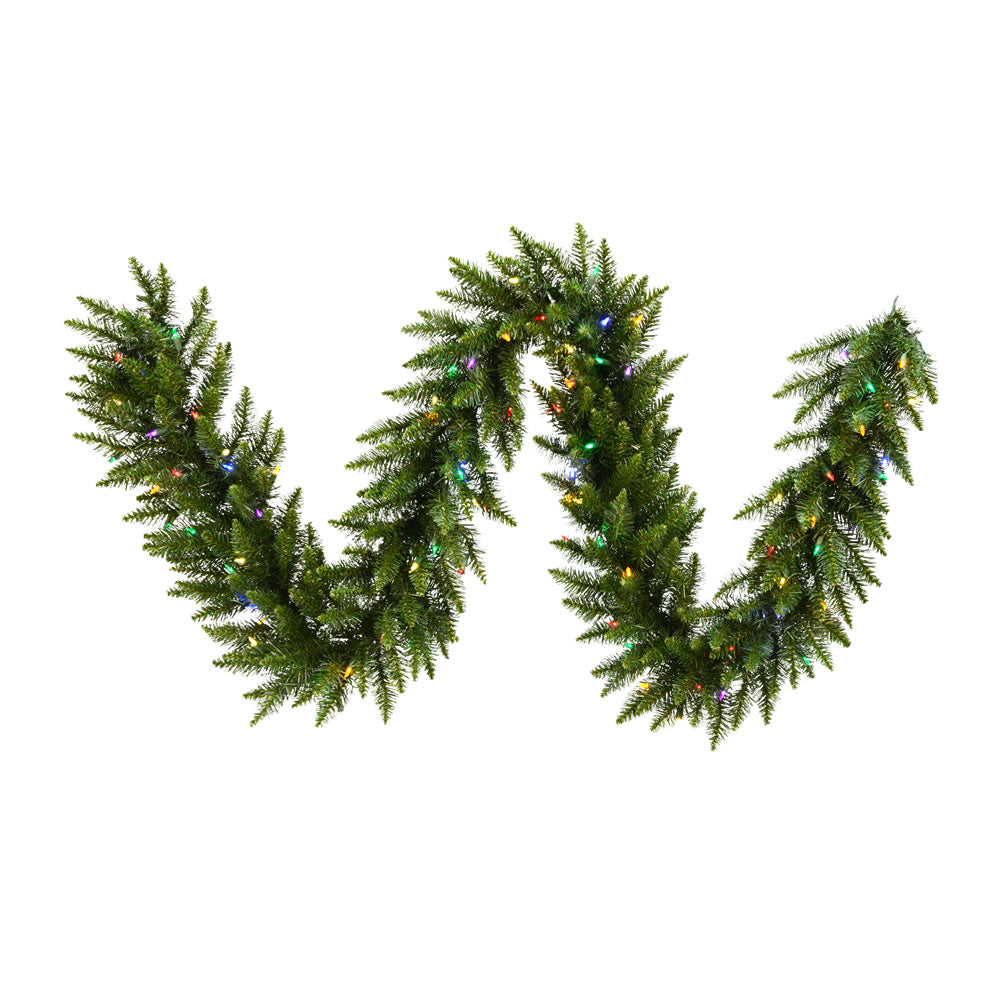 Vickerman 9' x 14″ Camdon Garland 100LED Multi - A861112LED