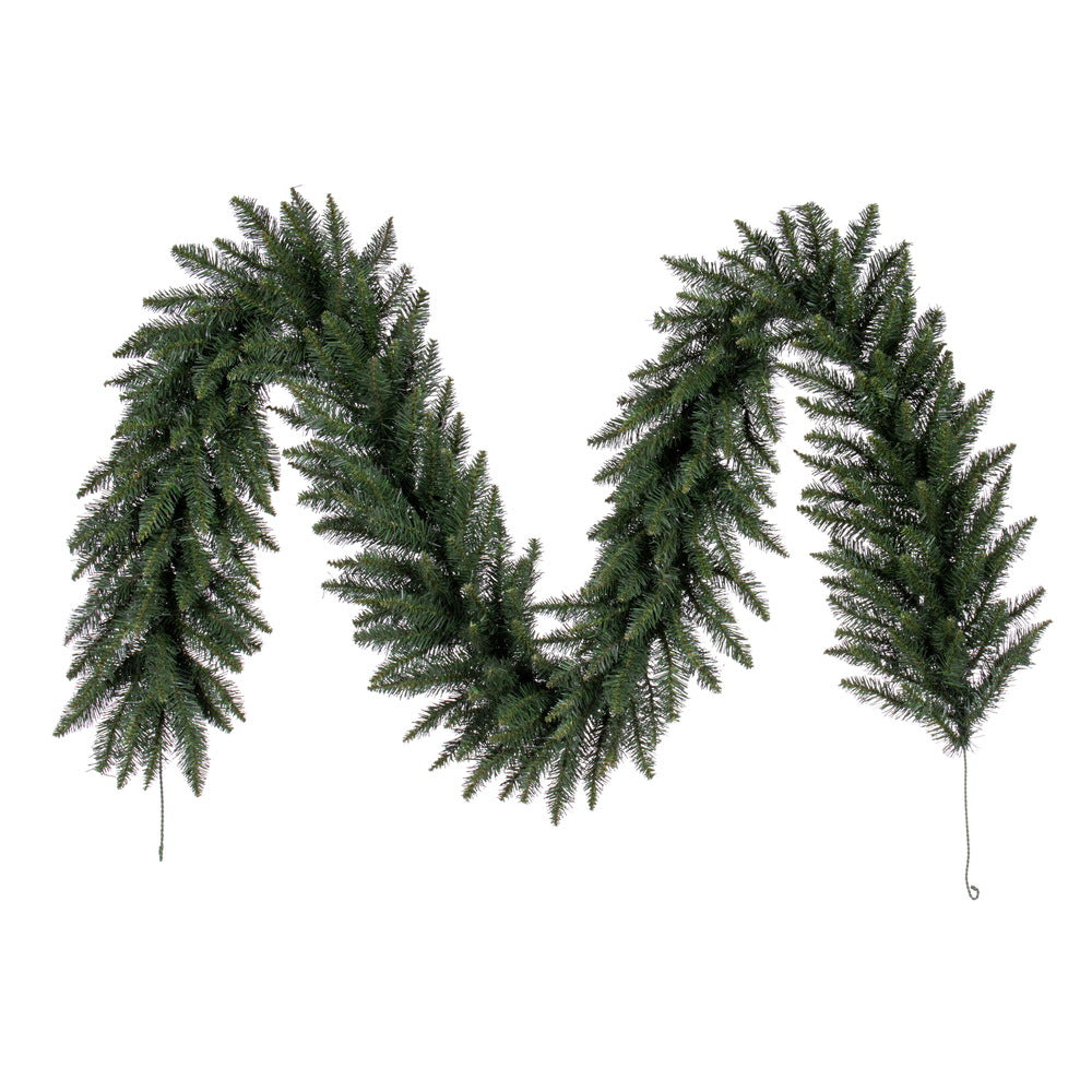Vickerman 9' x 16″ Camdon Fir Garland 280 Tips - A861117