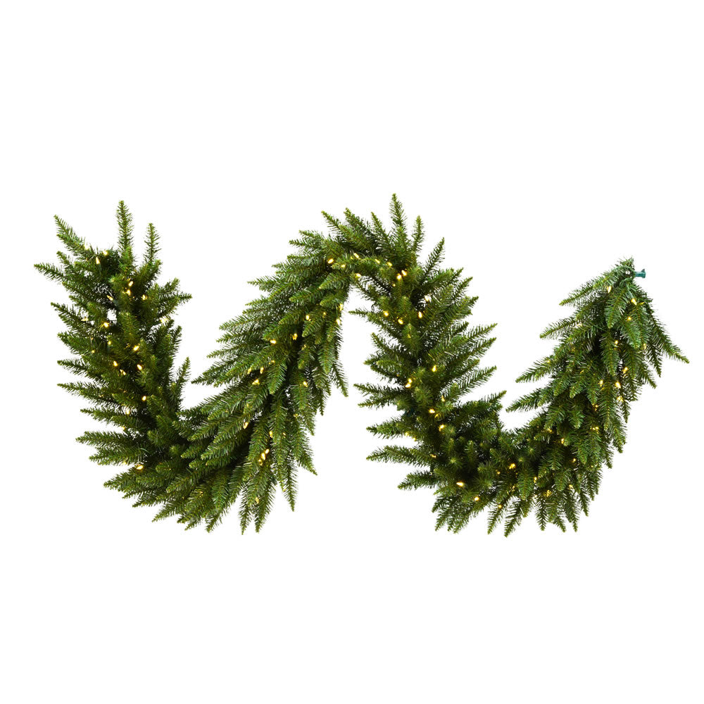 Vickerman 9' x 20″ Camdon Garland 200LED WmWht - A861124LED