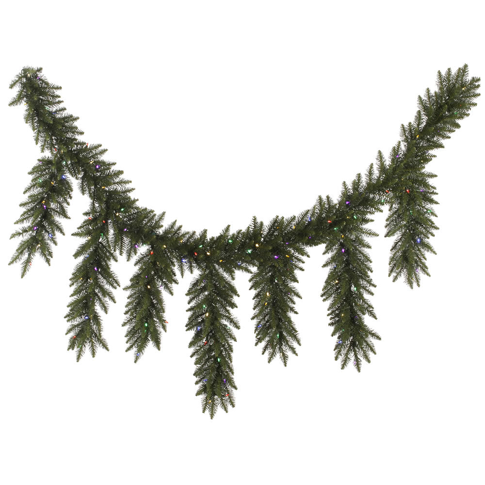 Vickerman 9' x 12″ Camdon Icicle Garl 150Multi Led - A861162LED