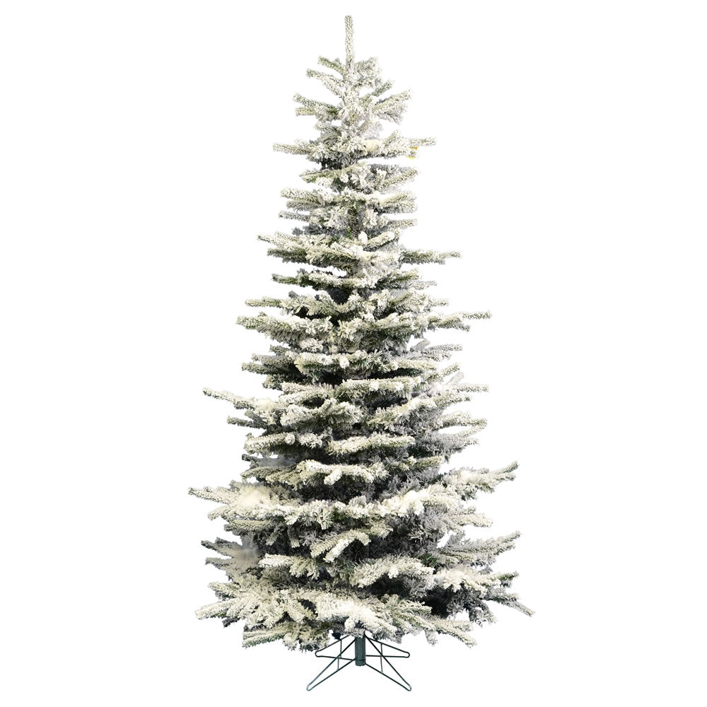 Vickerman 7.5' x 50″ Flocked Slim Sierra 1228T - A862075