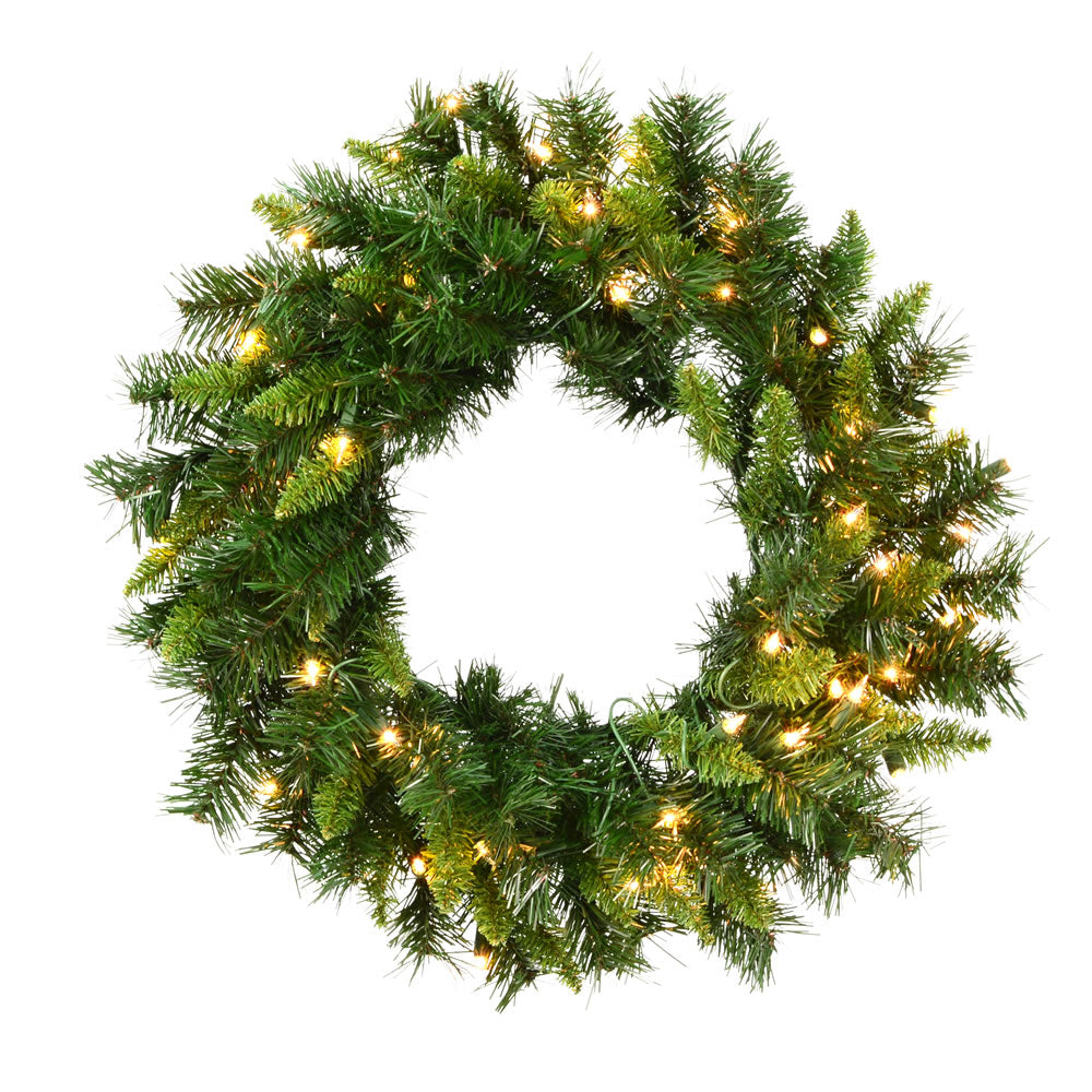 Vickerman 24″ Imperial Wreath 50CL Dura-Lit - A877325