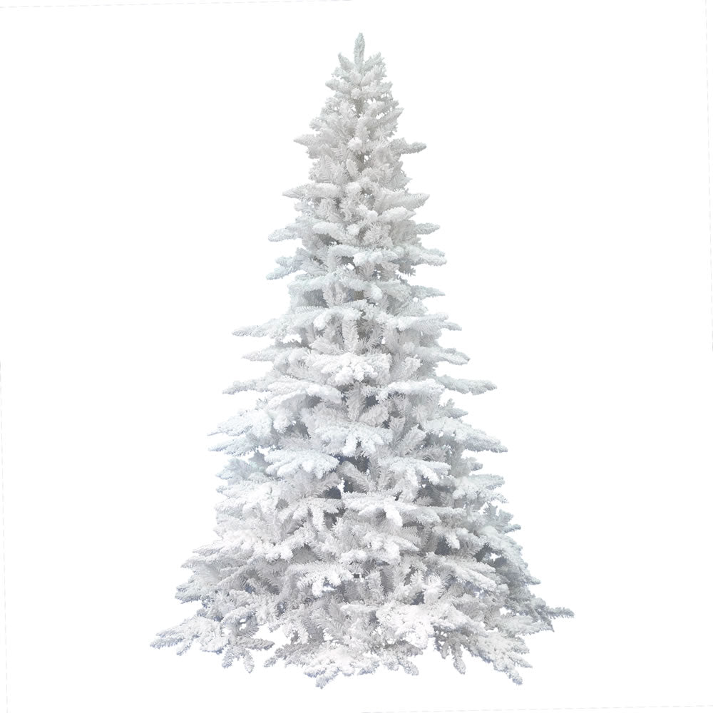Vickerman 14' x 90” Flocked White Spruce 7291Tips - A893695
