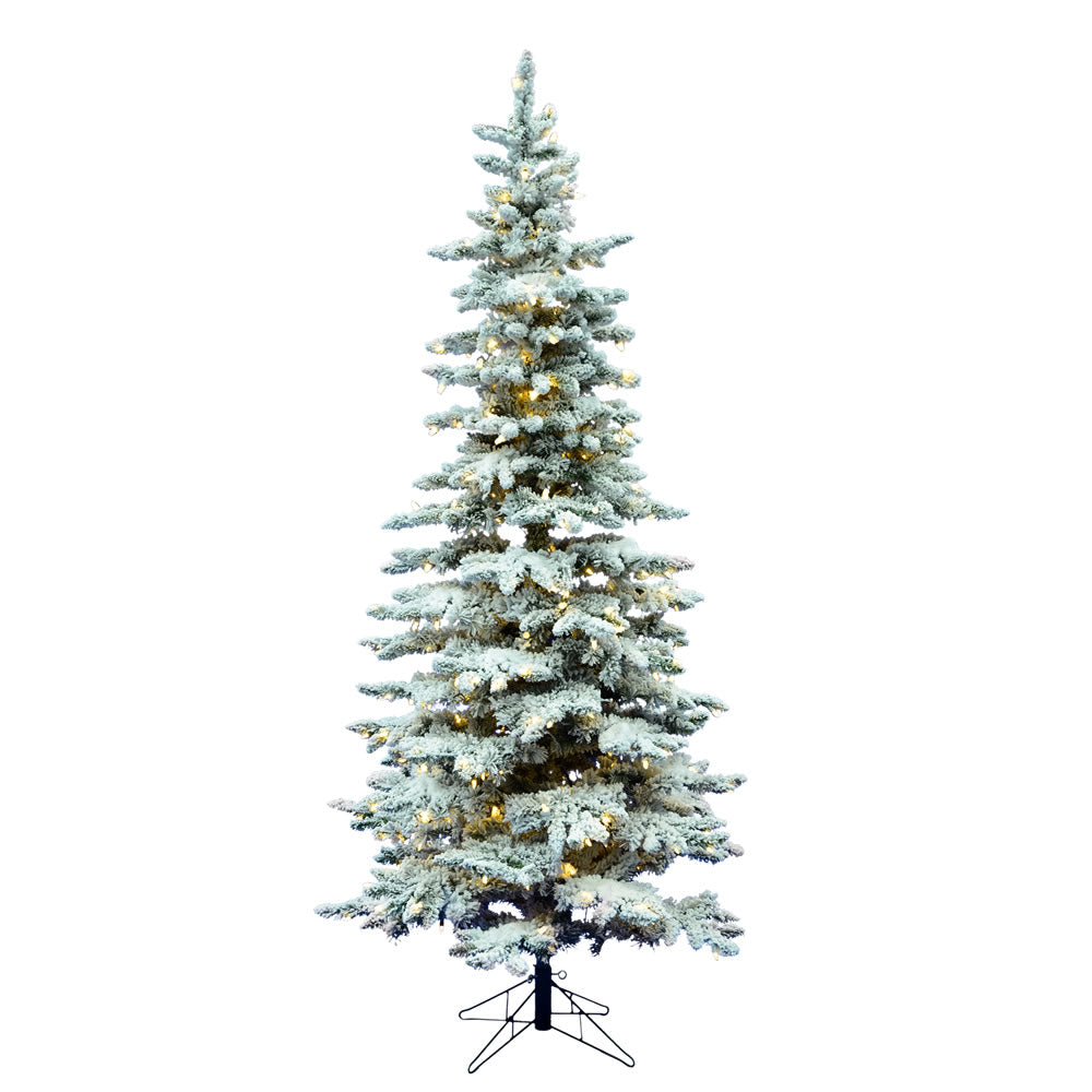 Vickerman 6.5' x 39″ Flk Slim Utica 400LED WmWht - A895066LED