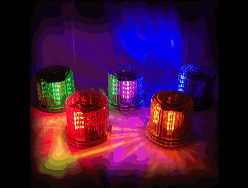 LED Beacon Light Red
