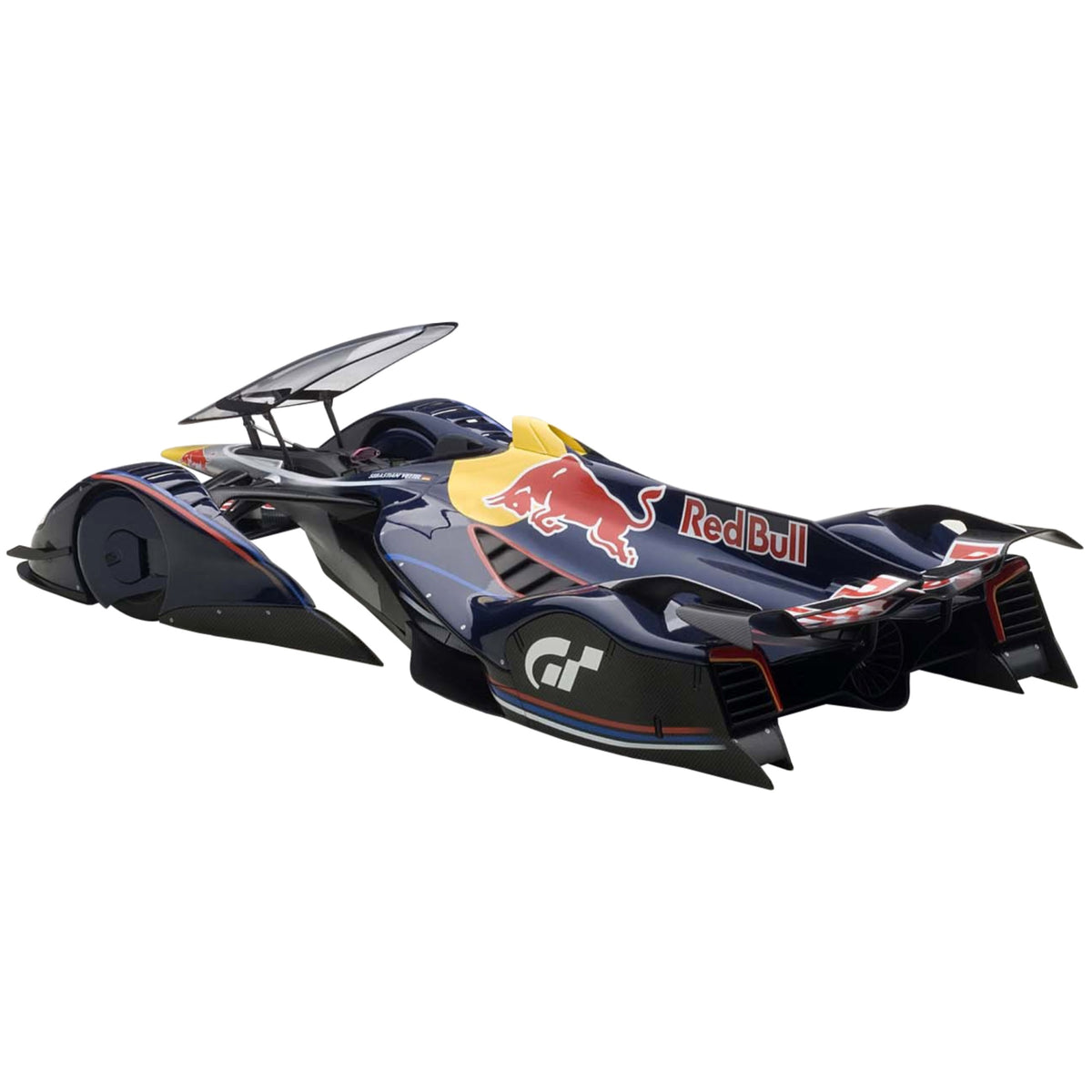 Red Bull X2014 Fan Car Red Bull Color Sebastian Vettel 1/18 Model Car By Autoart