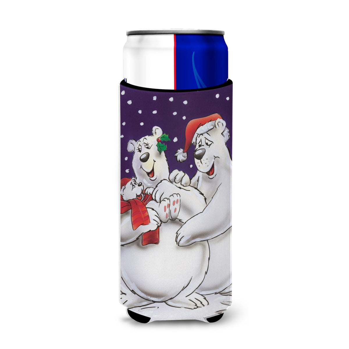 Caroline'S Treasures Aah7269Muk Michelob Ultra Hugger For Slim Cans Cold-Beverage-Koozies, Multicolor