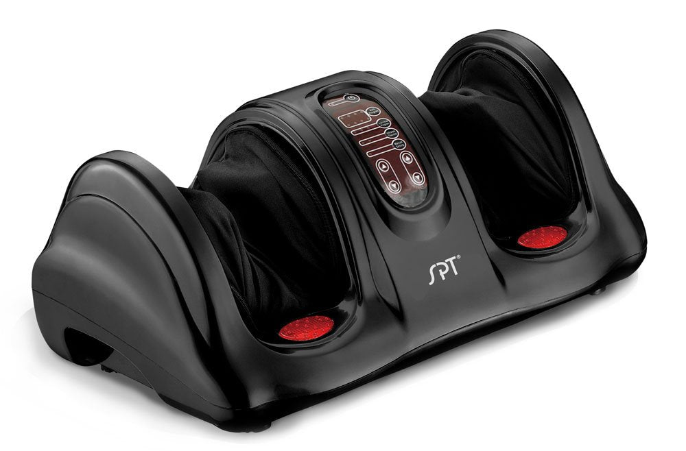Reflexology Foot Massager With Heat & Fir - Black