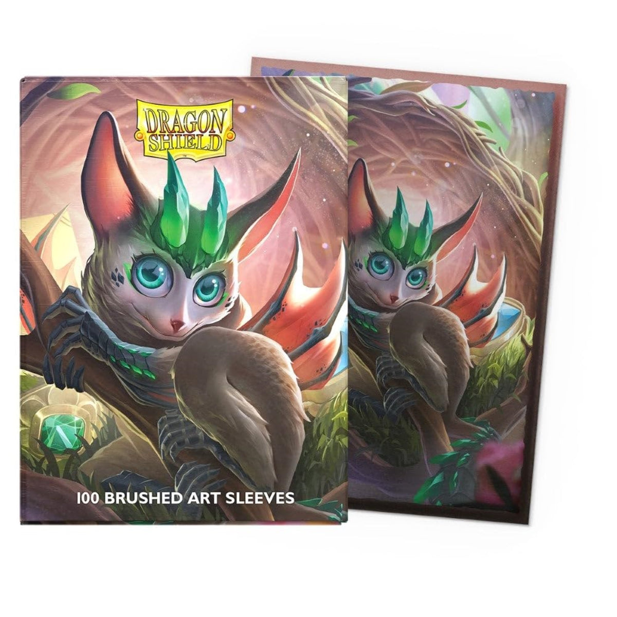 Dragon Shield Sleeves - Limited Edition Brushed Art: Spirit Animals  Bushdrake 100Ct Card Sleeves - Textured Back - Compatible With Magic The Gathering, Pokmon, And Yugioh Tcg & Lcg - Top Loader