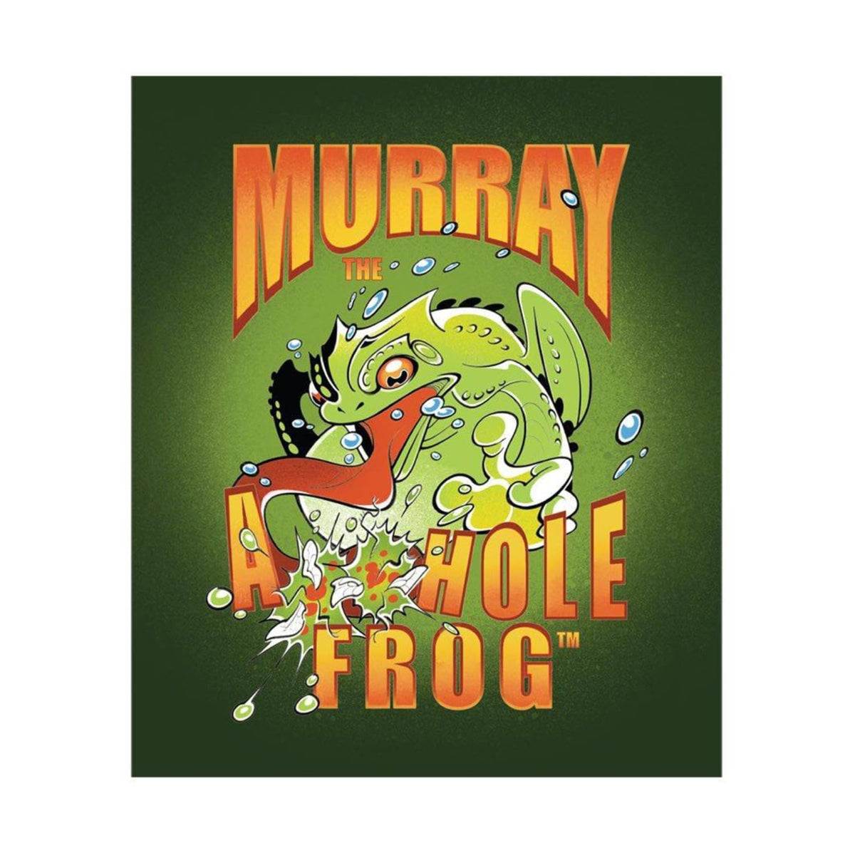 Devious Weasel Games: Murray The A**Hole Frog - Set Collection & Destruction Card Game, Manage Insect Swarms & Murray, Age 14+, 3-6 Players, 30-45 Min
