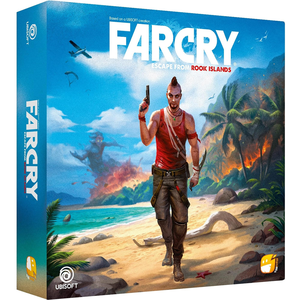 Far Cry: Escape From Rook Islands - Cooperative Combat Strategy Board Game, Based On The Video Game, Solo Scenario, Ages 14+, 1-4 Players