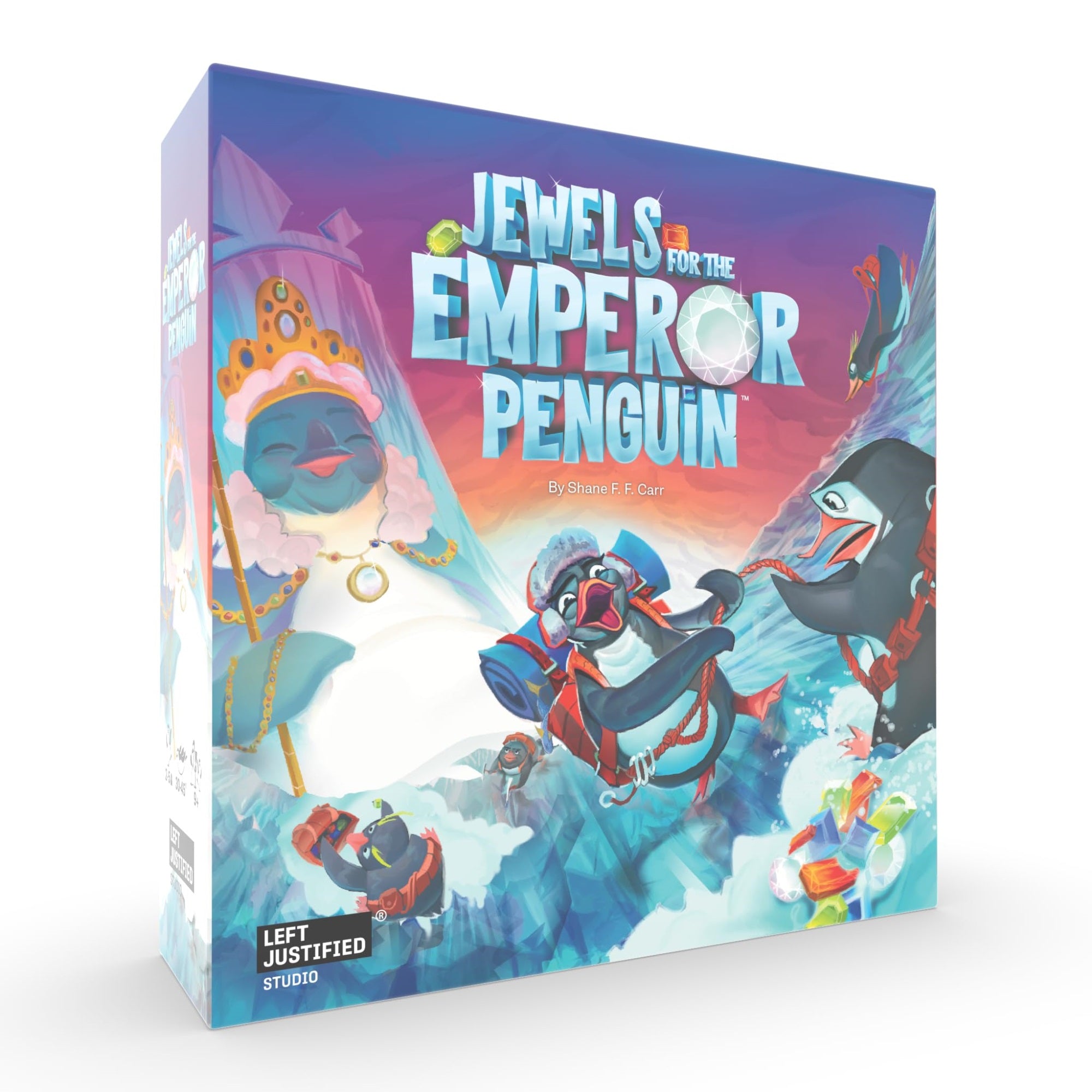 Jewels For The Emperor Penguin  Approachable Board Game  Easy To Learn & Fun To Play  25 Players  Ages 9+