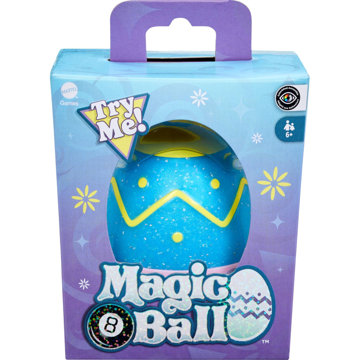 Mattel Games Magic 8 Ball Novelty Game, Fortune-Telling Toy For Easter, Family Nights, Game Nights, Travel, Camping