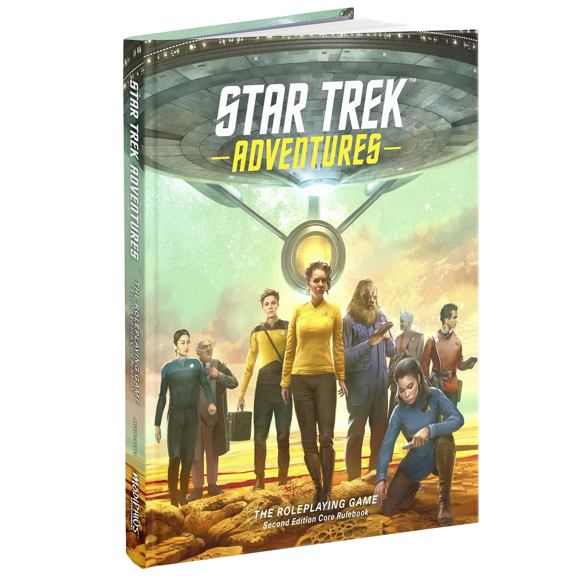 Modiphius Entertainment: Star Trek Adventures: Second Edition - Core Rulebook - Hardcover RPG Book, Tabletop Role Playing Game, Officially Licensed