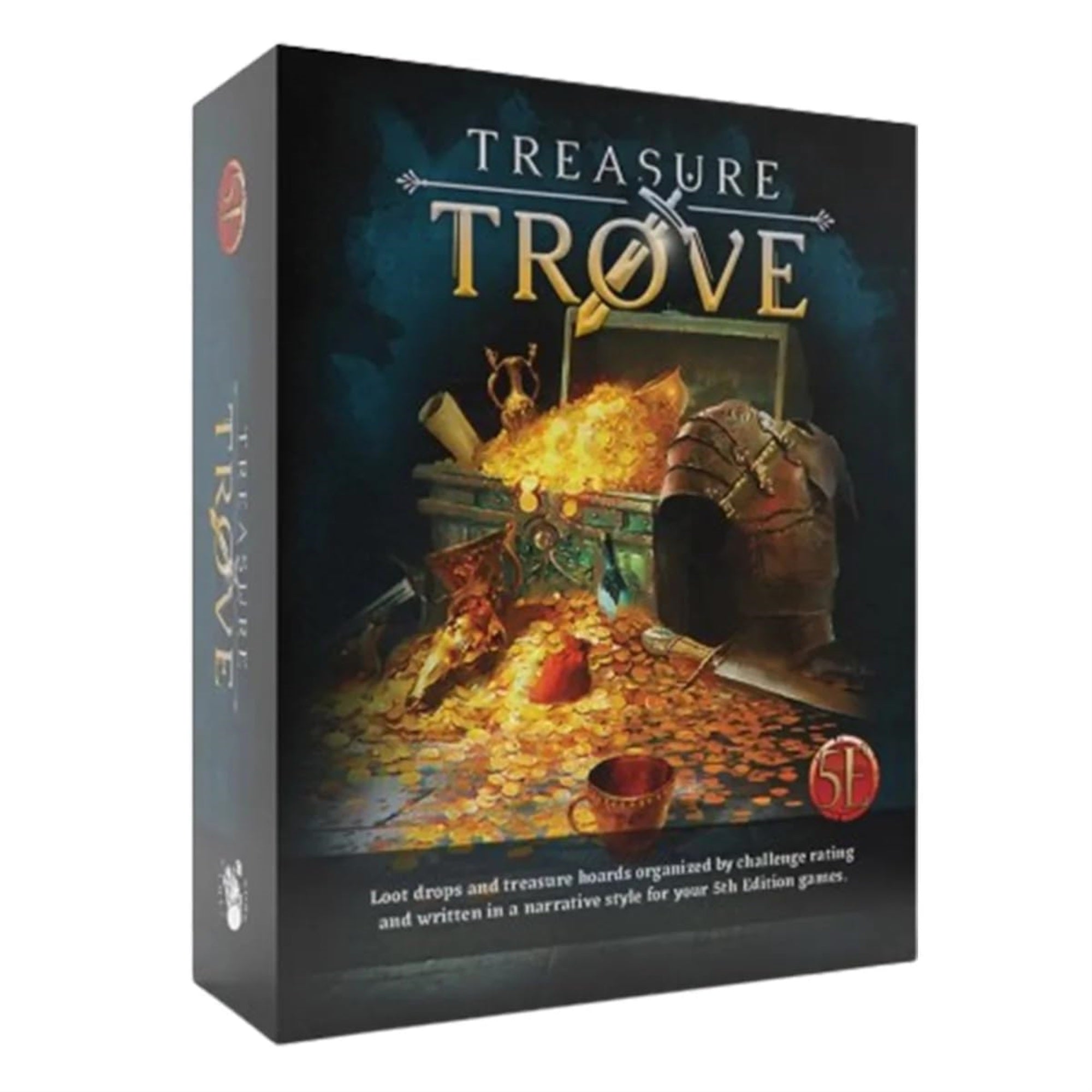 Nord Games: Treasure Trove: Boxed Set - 5e RPG Storytelling Cards, Loot Drops & Treasure Hoards, 300 Tarot Sized Cards, D&D Tabletop Roleplaying Game