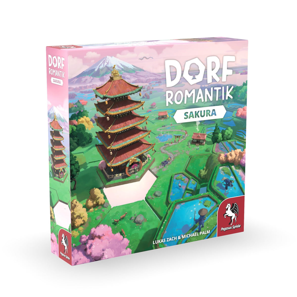 Pegasus Spiele Dorfromantik: Sakura Usa Edition