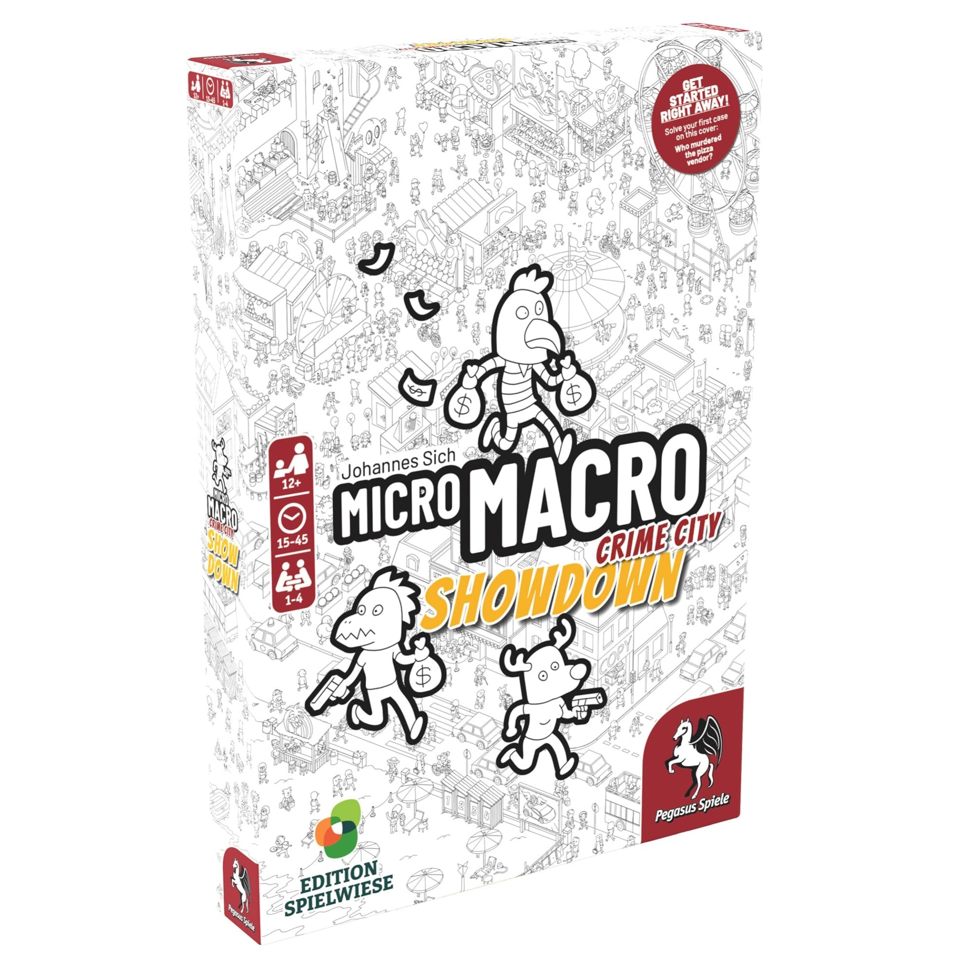 Pegasus Spiele Micro Macro Crime City: Showdown Board Game