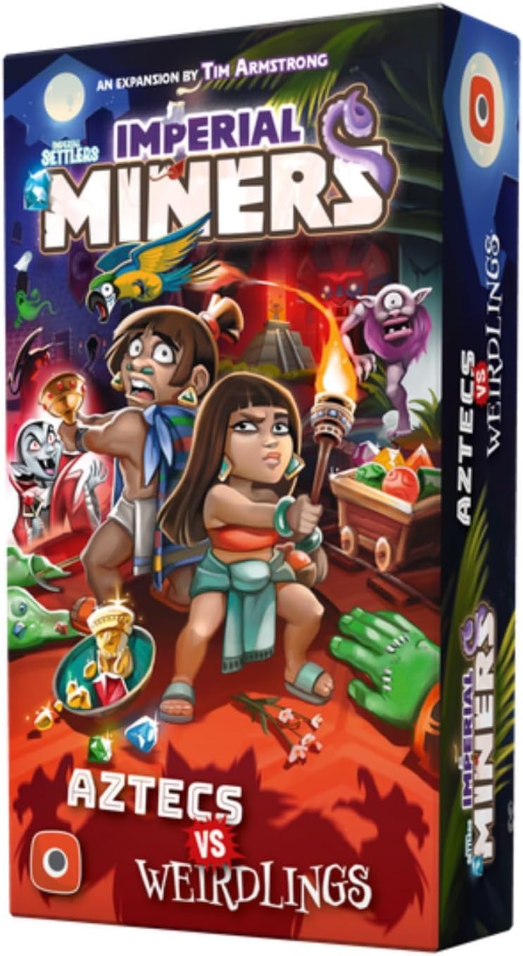 Portal Games Imperial Miners: Aztecs Vs Weirdlings Card Game