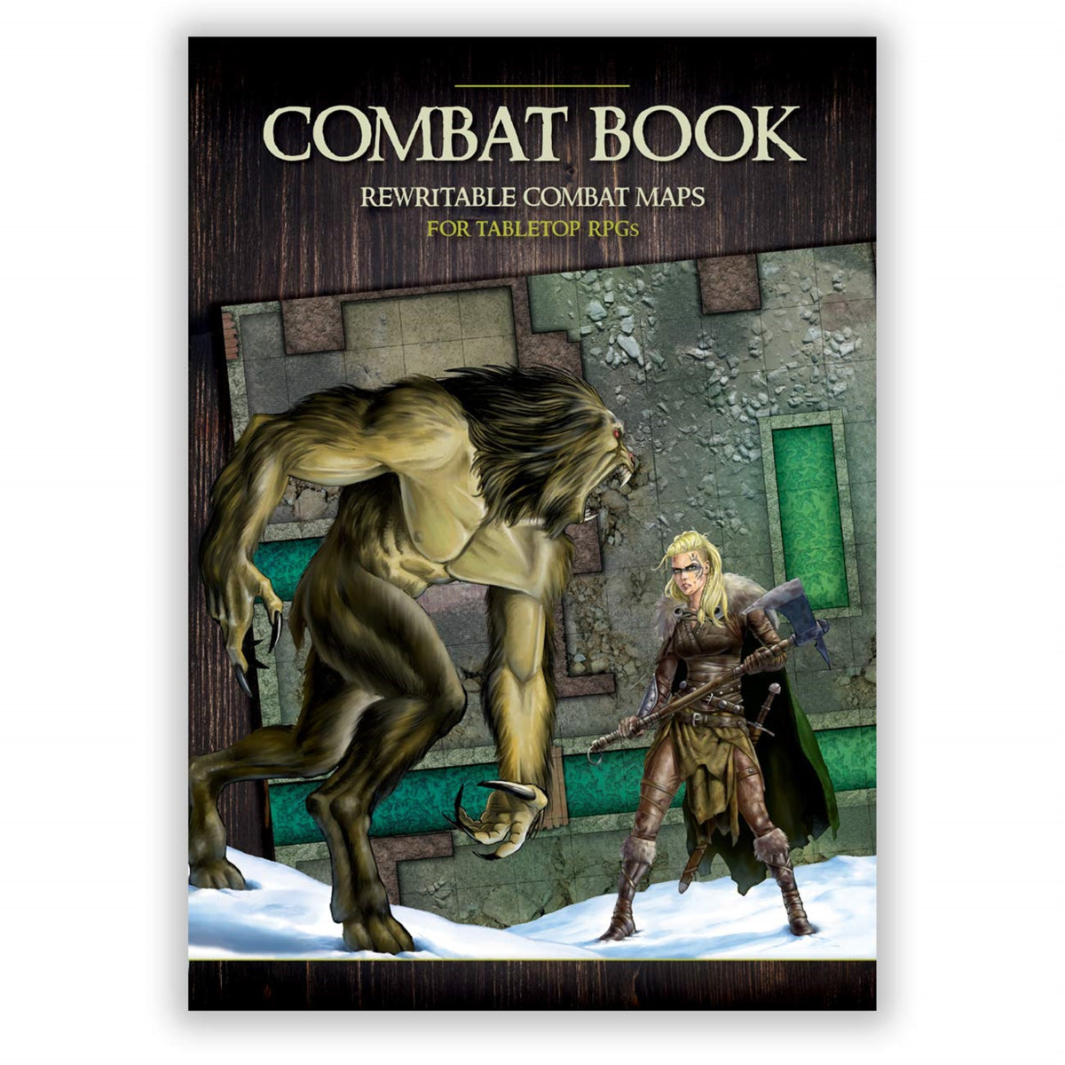 Combat Book: Rewritable Combat Maps For Tabletop Rpgs