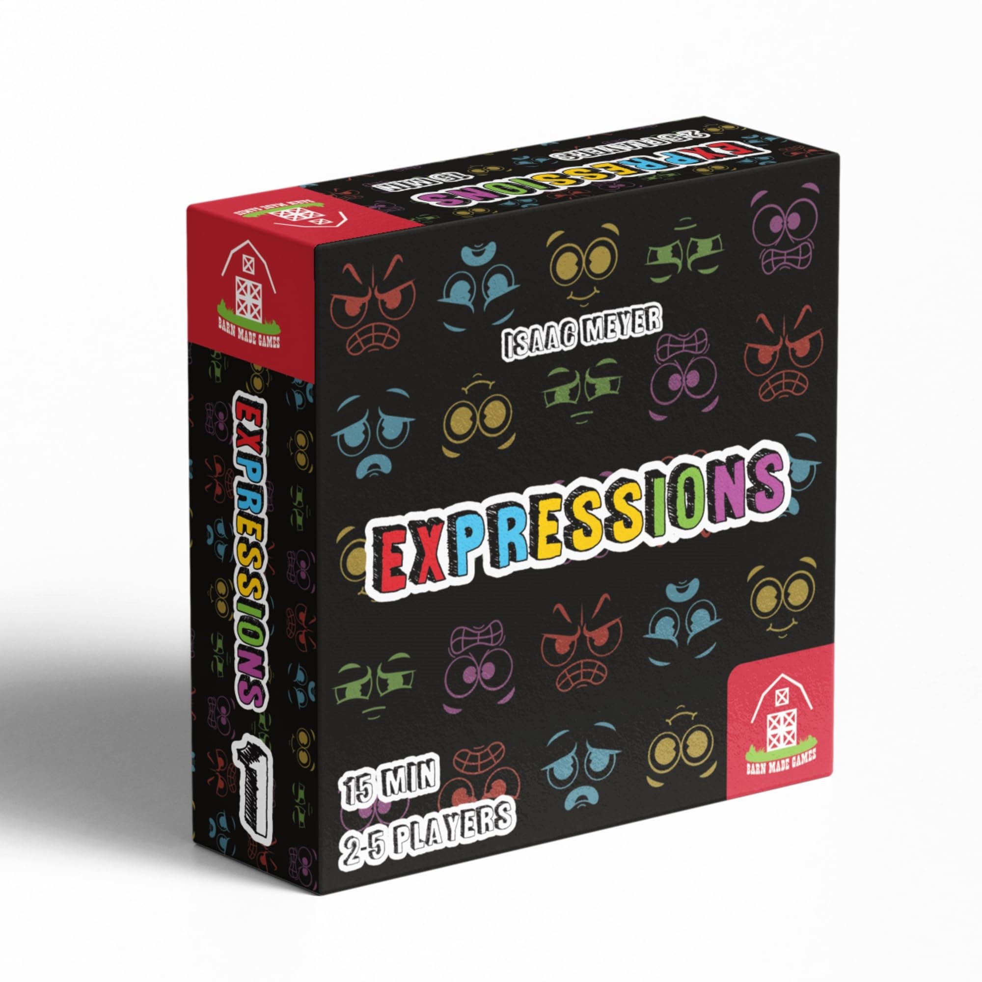 Barn Made Games Expressions Card Game - Cooperative Fun Interactive Family Game, 2-5 Players, 15 Minute Playtime