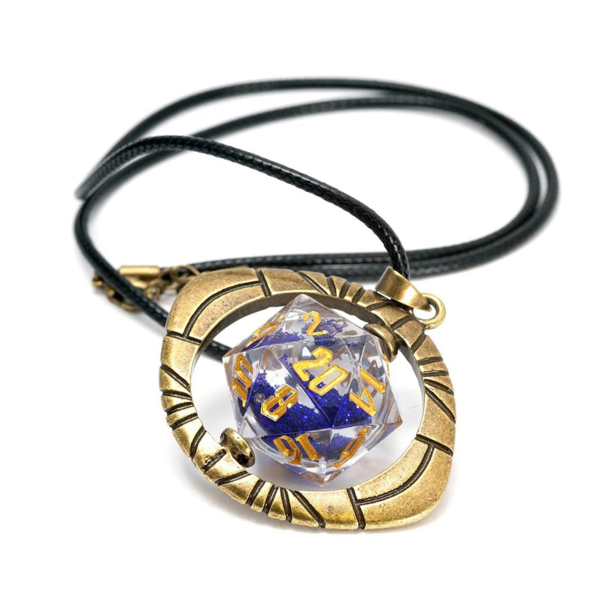 Sirius Dice Eye Of Ra D20 Necklace