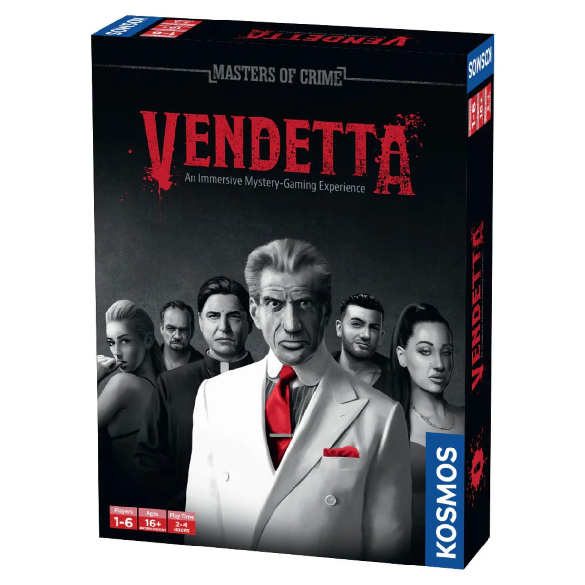 Masters Of Crime: Vendetta | Murder Mystery Game | Mafia | Co-Op Game | 1+ Players | Ages 16+