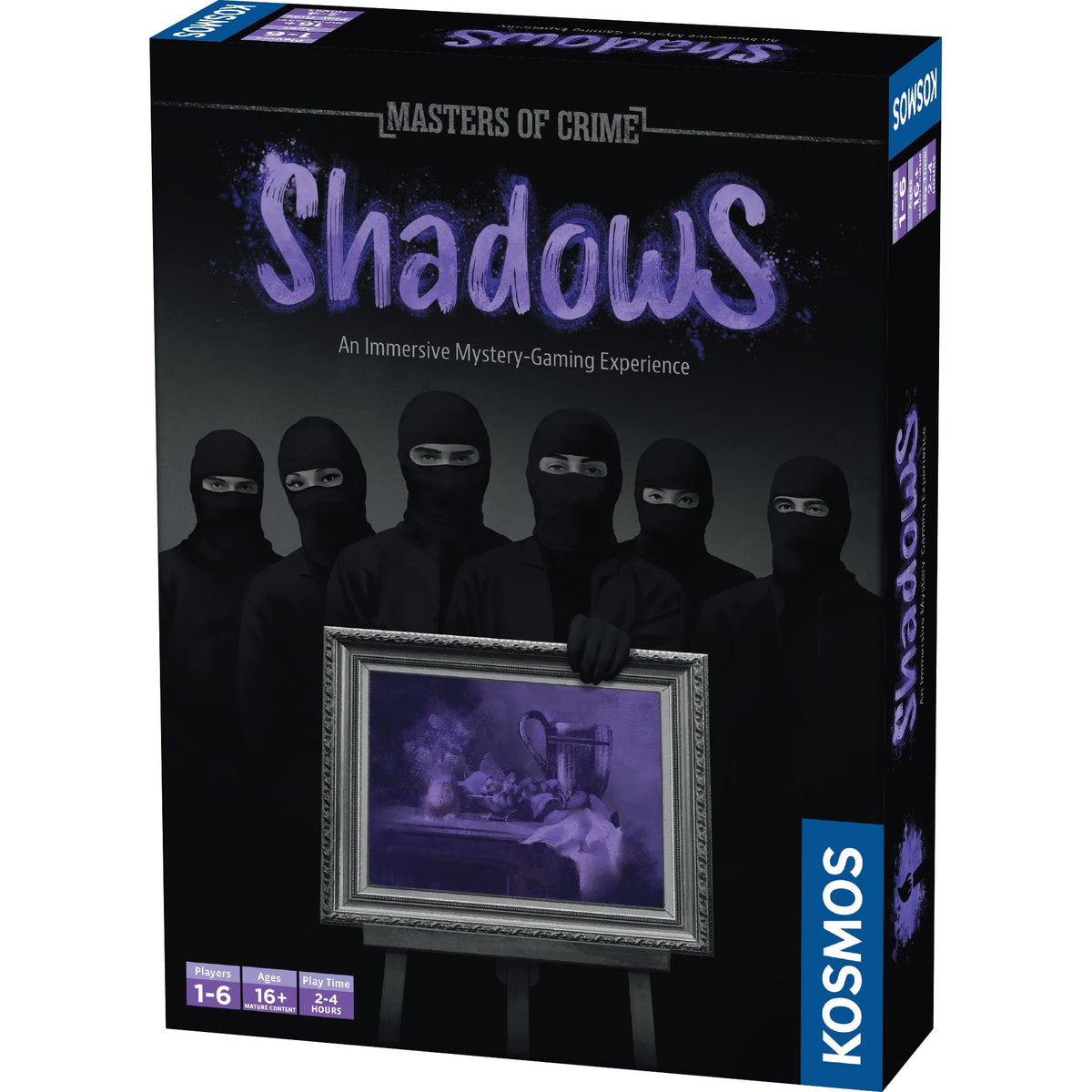 Masters Of Crime: Shadows Murder Mystery Game | Art Heist | Co-Op Game | 1+ Players | Ages 16+