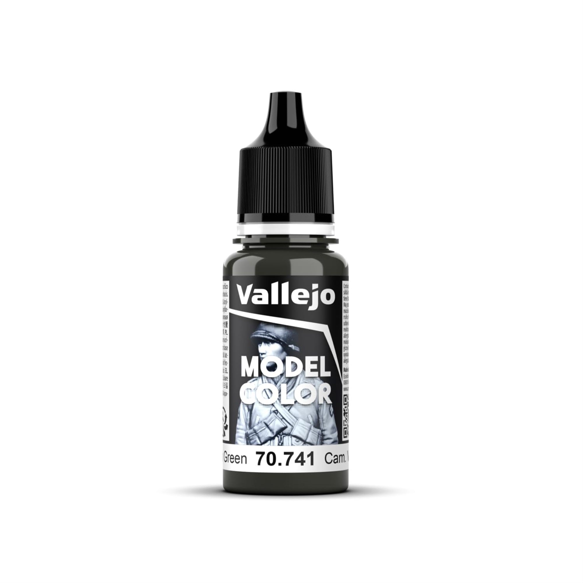 Av Vallejo Vallejo Model Color 70741 Cam. Black Green (18Ml)
