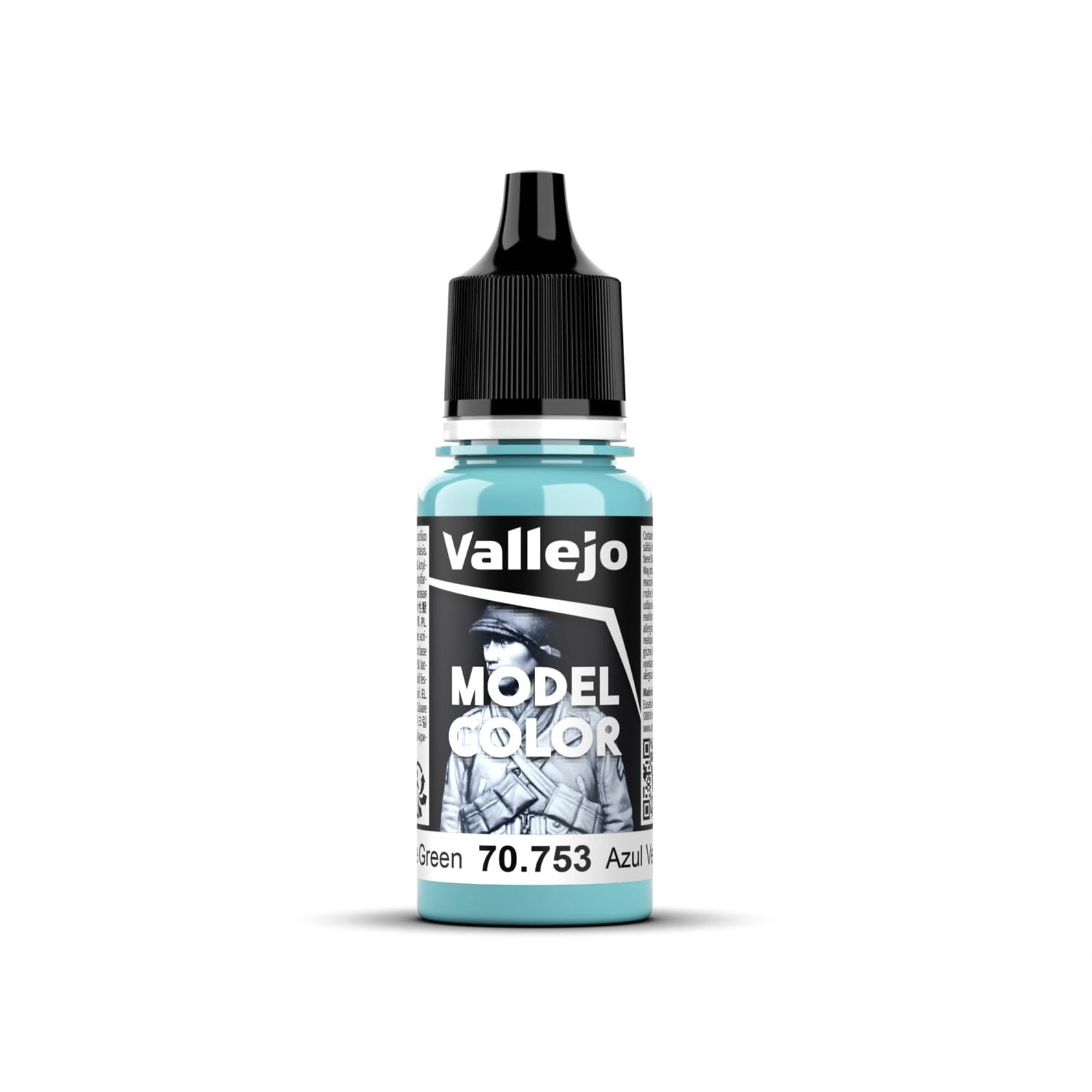 Av Vallejo Vallejo Model Color 70753 Light Blue Green (18Ml)