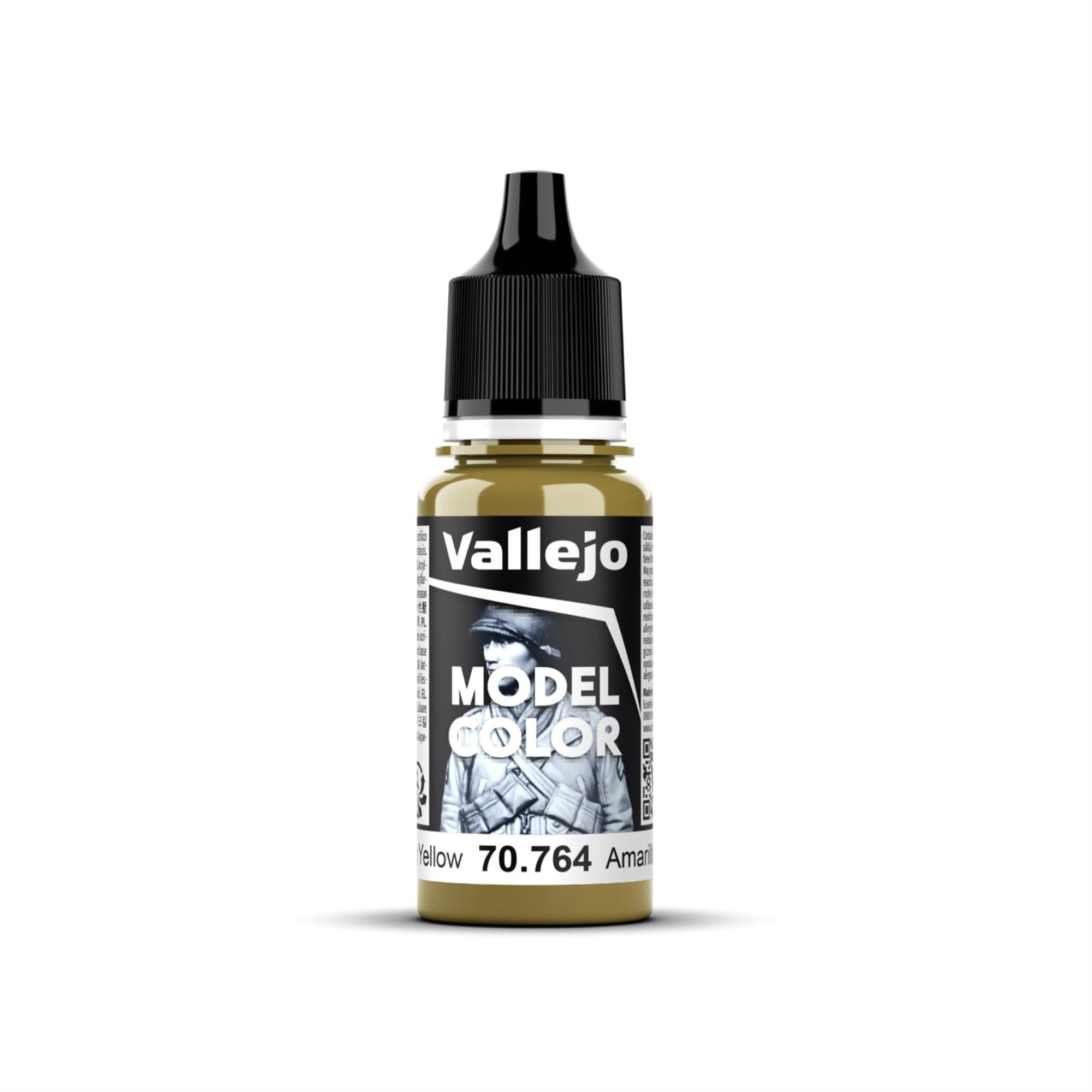 Vallejo Model Color 70764 Military Yellow (18Ml)
