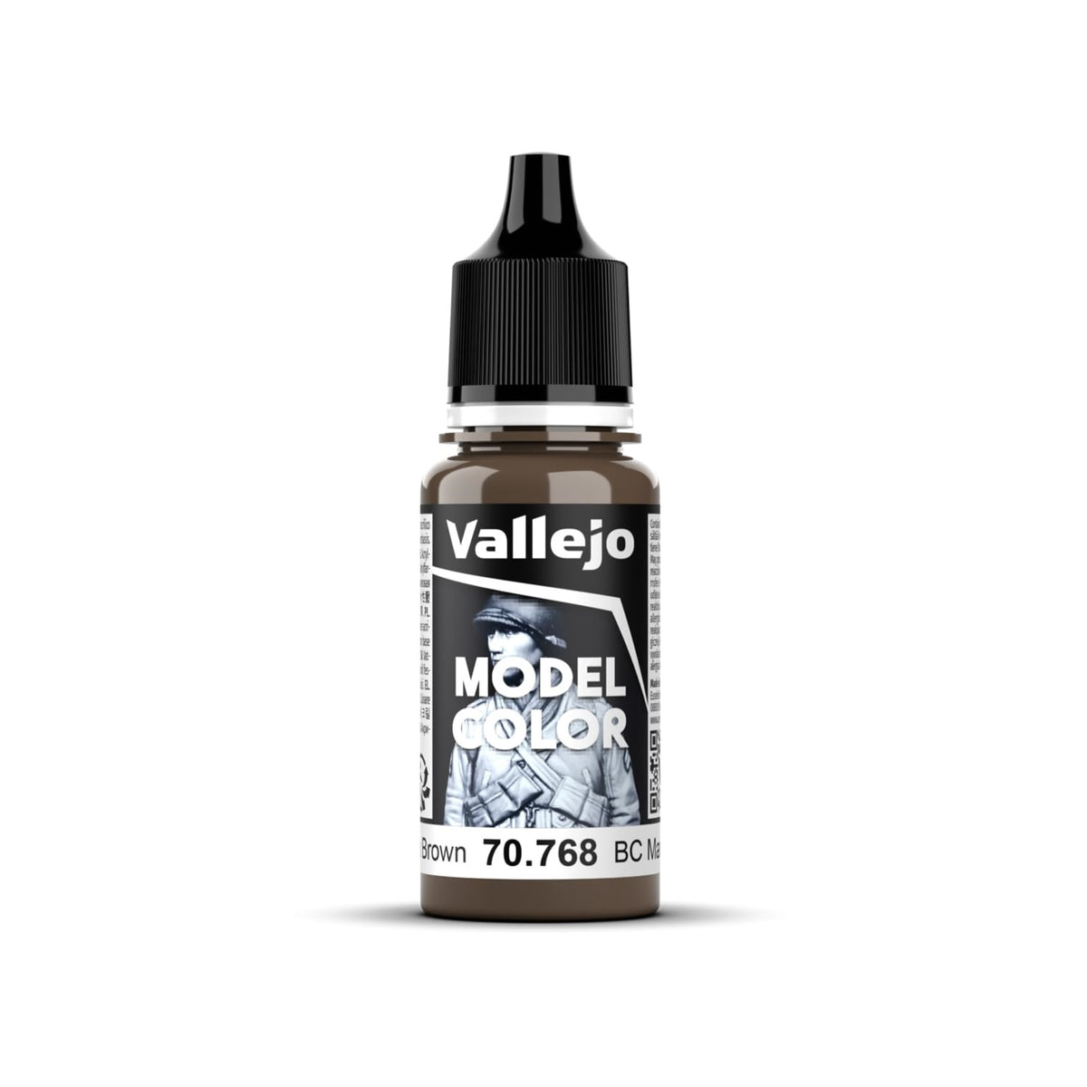 Vallejo Av Model Color 18Ml - Bc Dark Brown