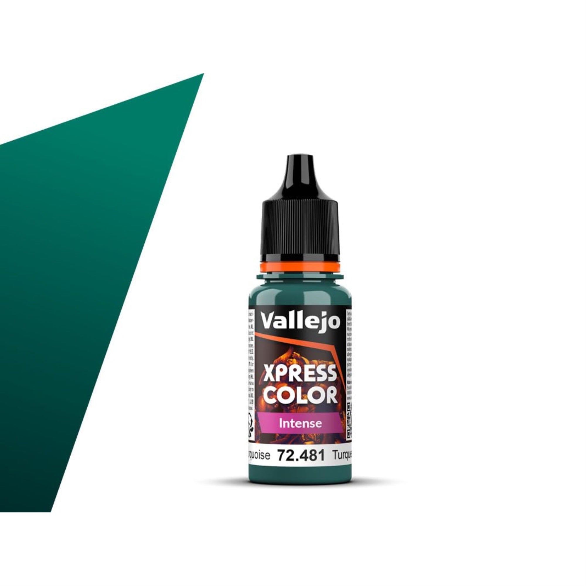 Vallejo Av Xpress Color 18Ml - Intense - Heretic Turquoise