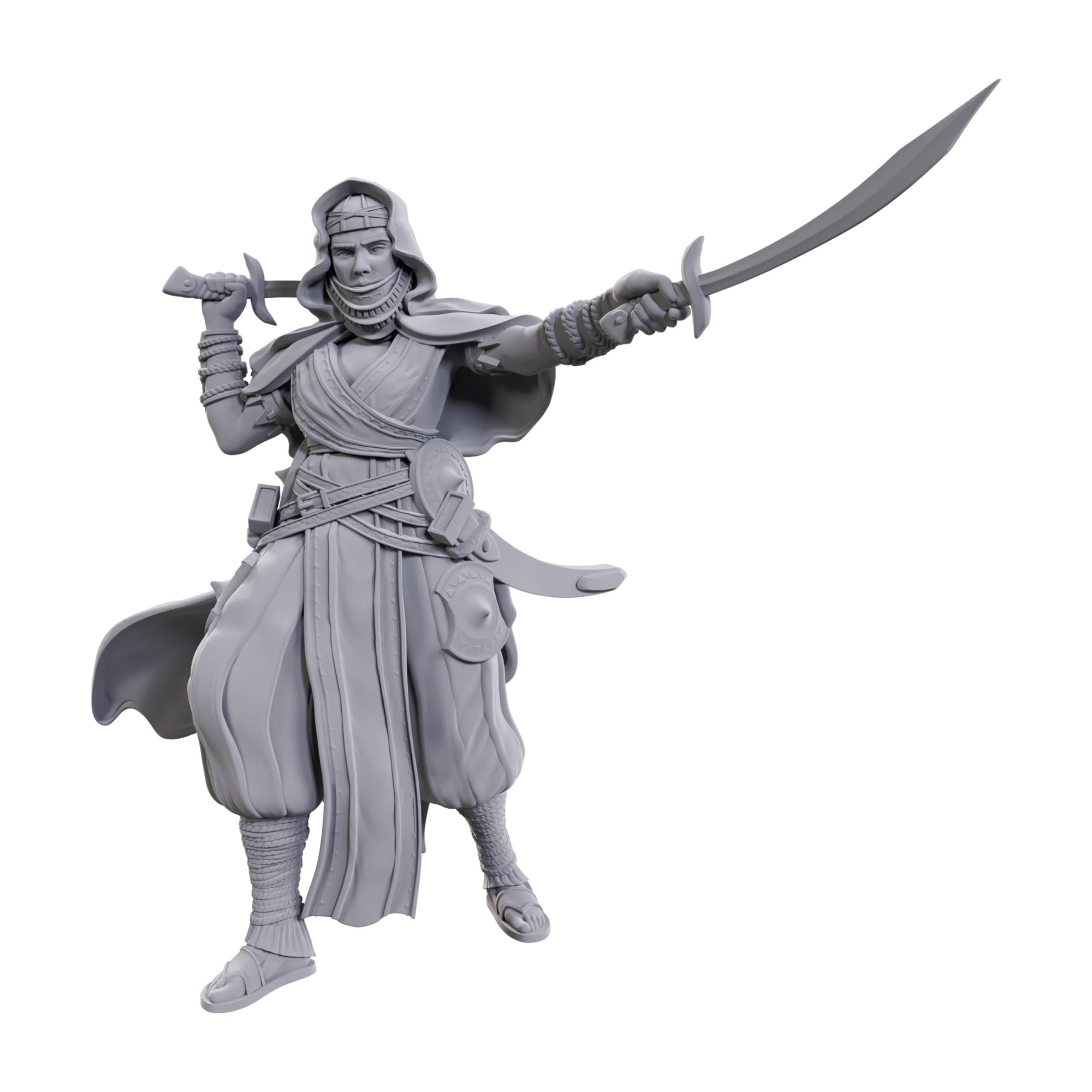 Wizkids Pathfinder Deep Cuts Desert Giant | Unpainted Miniatures | Wave 23