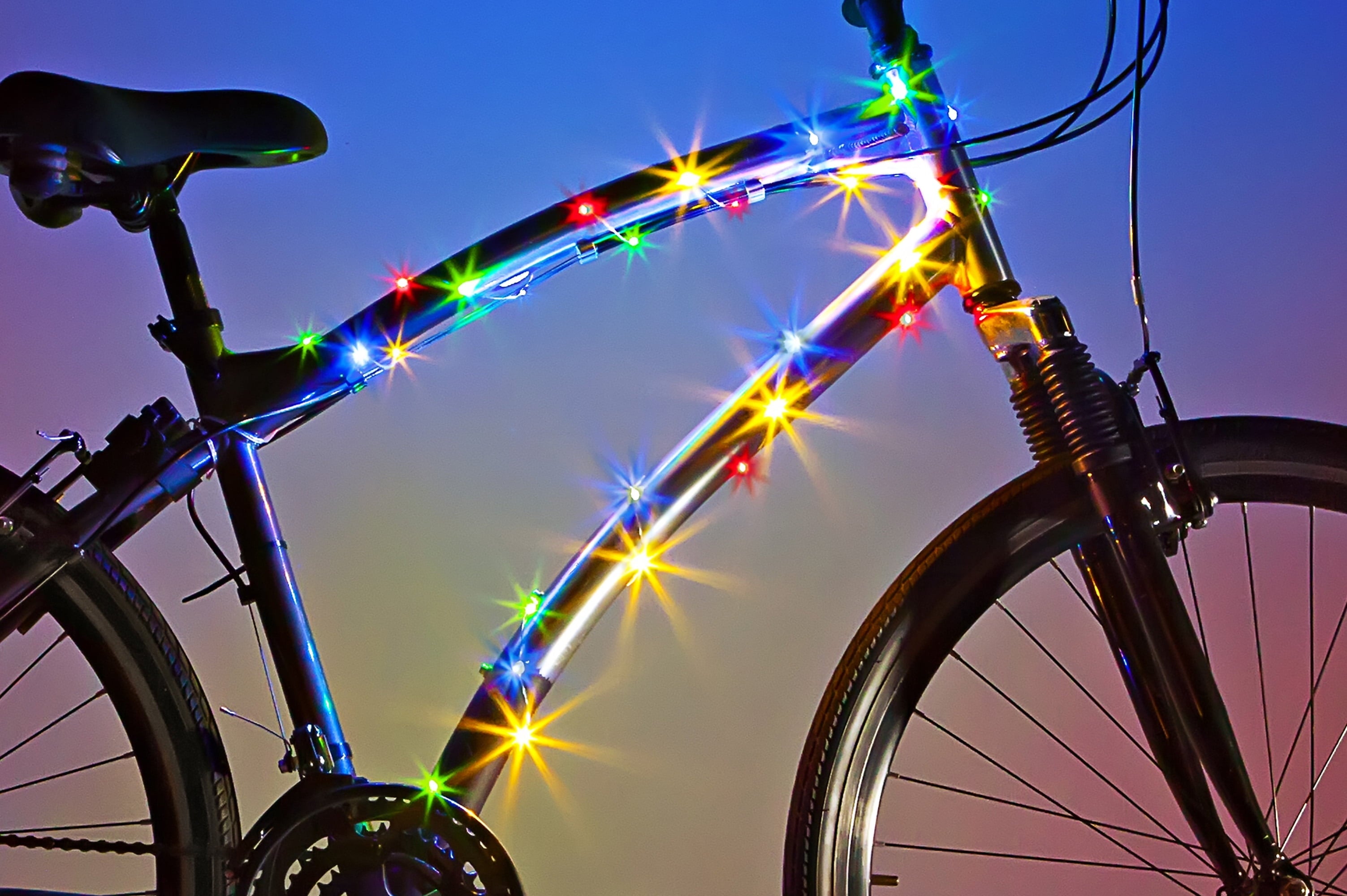 Brightz 9700402 Cosmicbrightz Bike Frame Led Light Kit  Multi-Colored