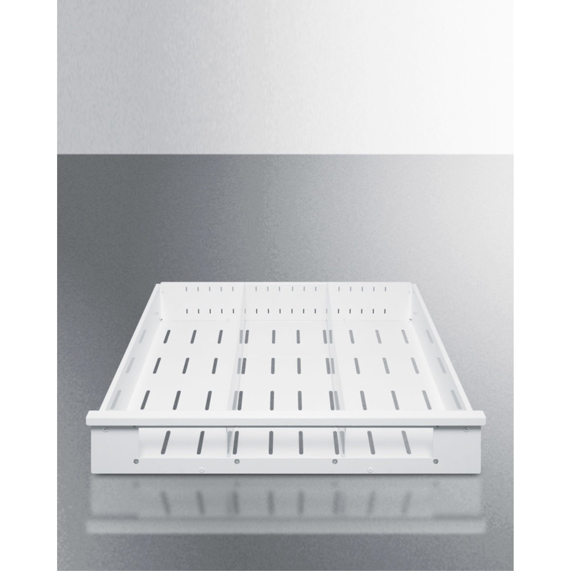 Interior full-extension slide-out drawer with brackets for use inside any ACR1717 or ACR1718 refrigerator