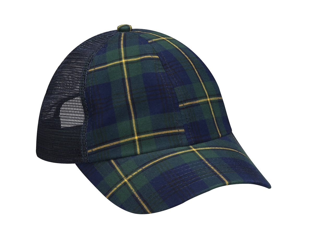 Vb101 | Vibe- Cotton Mid-Weight Twill Crown And Visor With Nylon Mesh Back Panels, Six Panel, Unstructured, Low-Profile Cap With