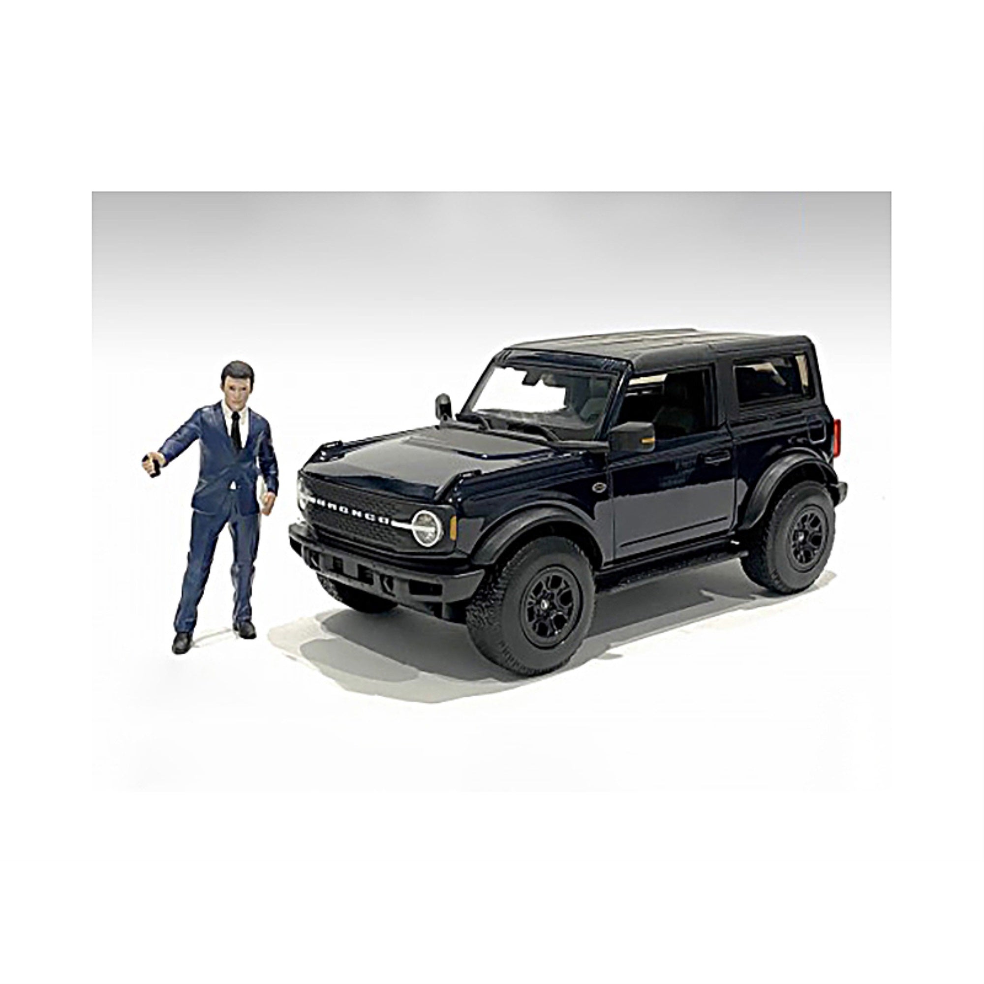 The Dealership' Male Salesperson Figurine For 1/24 Scale Models By American Diorama