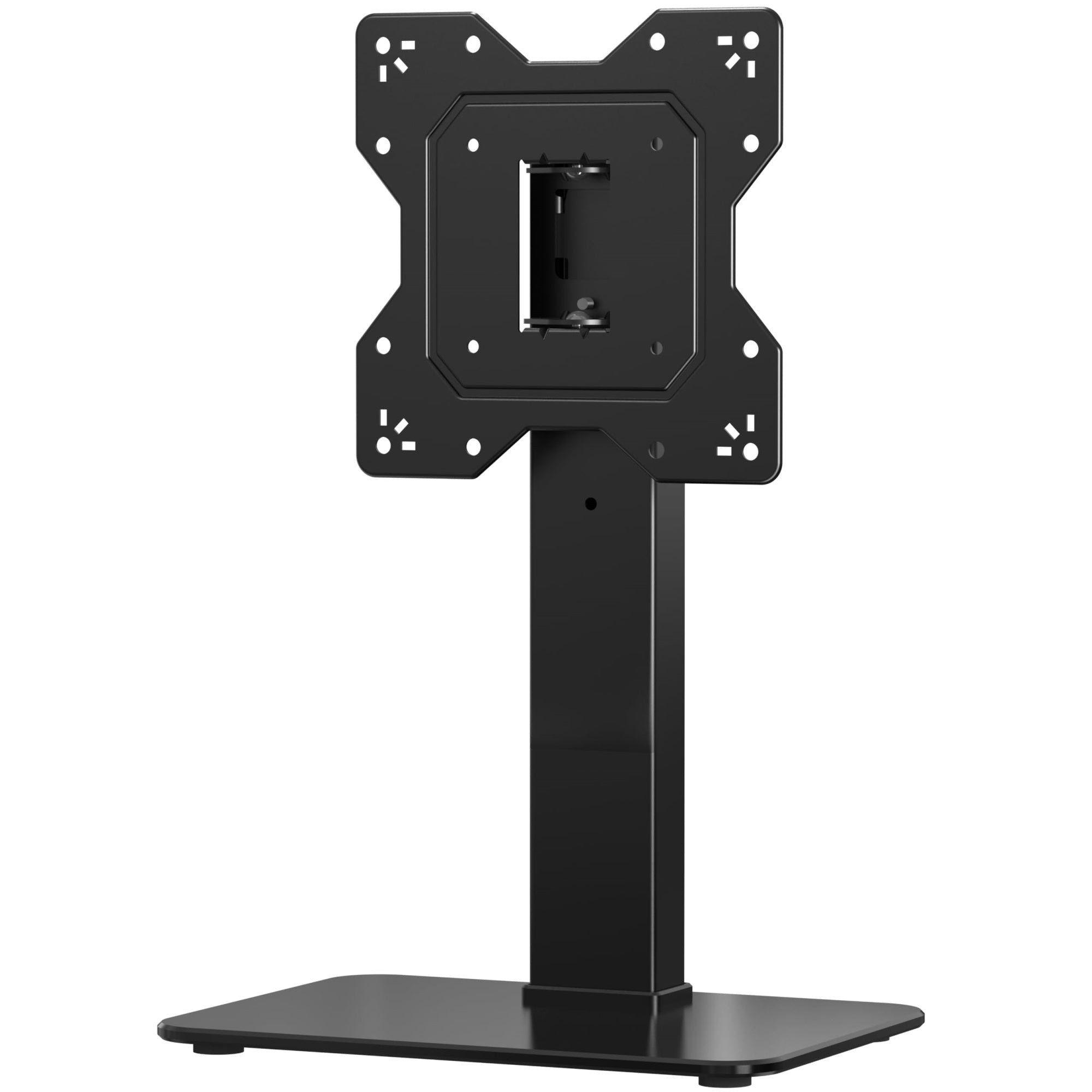 Swivel Table Top Stand with Glass Base for Displays up to 43″
