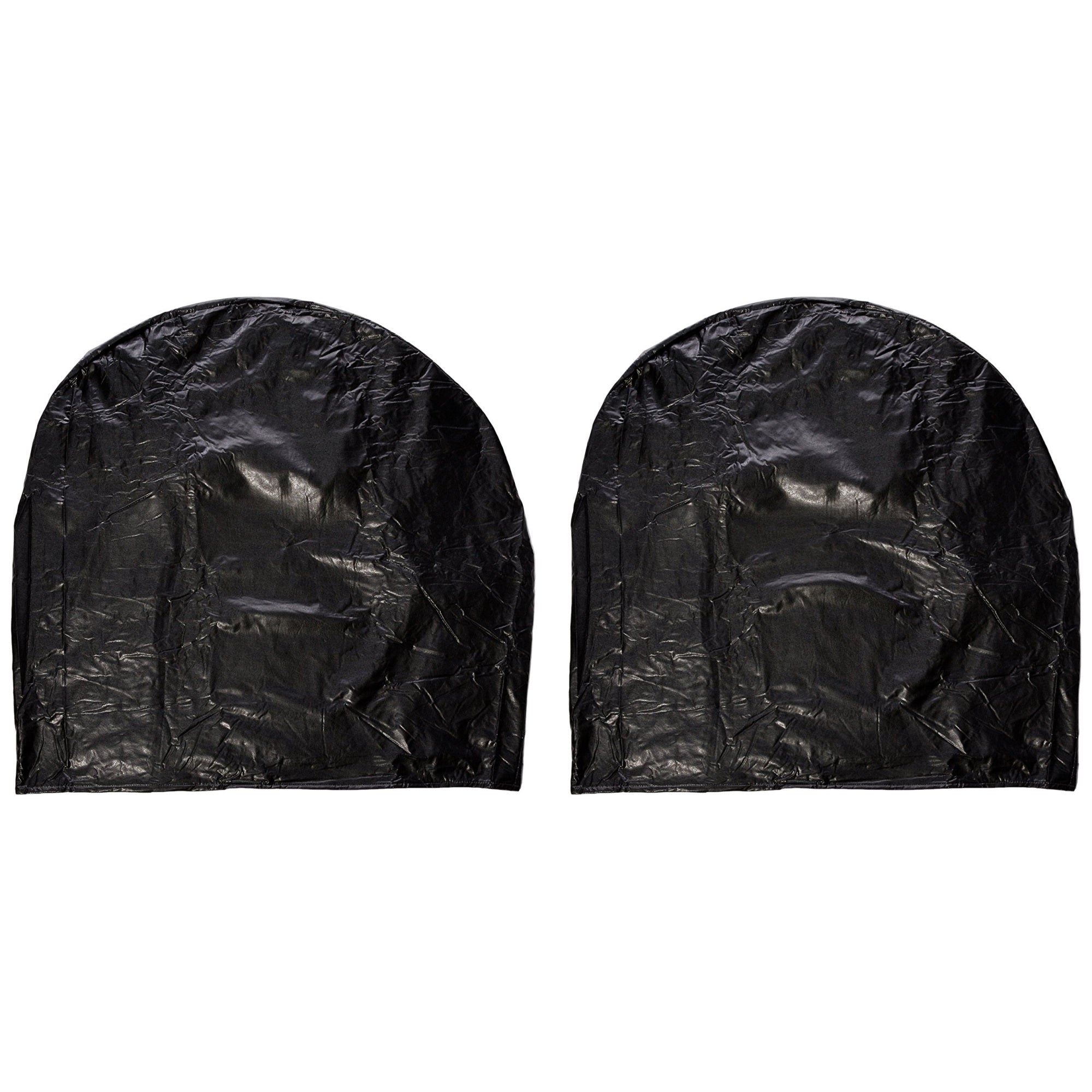 Adco 3976 Black Oversize Vinyl Ultra Tyre Gard Wheel Cover, (Set Of 2) (Fits Tire Diameter 43'-45')