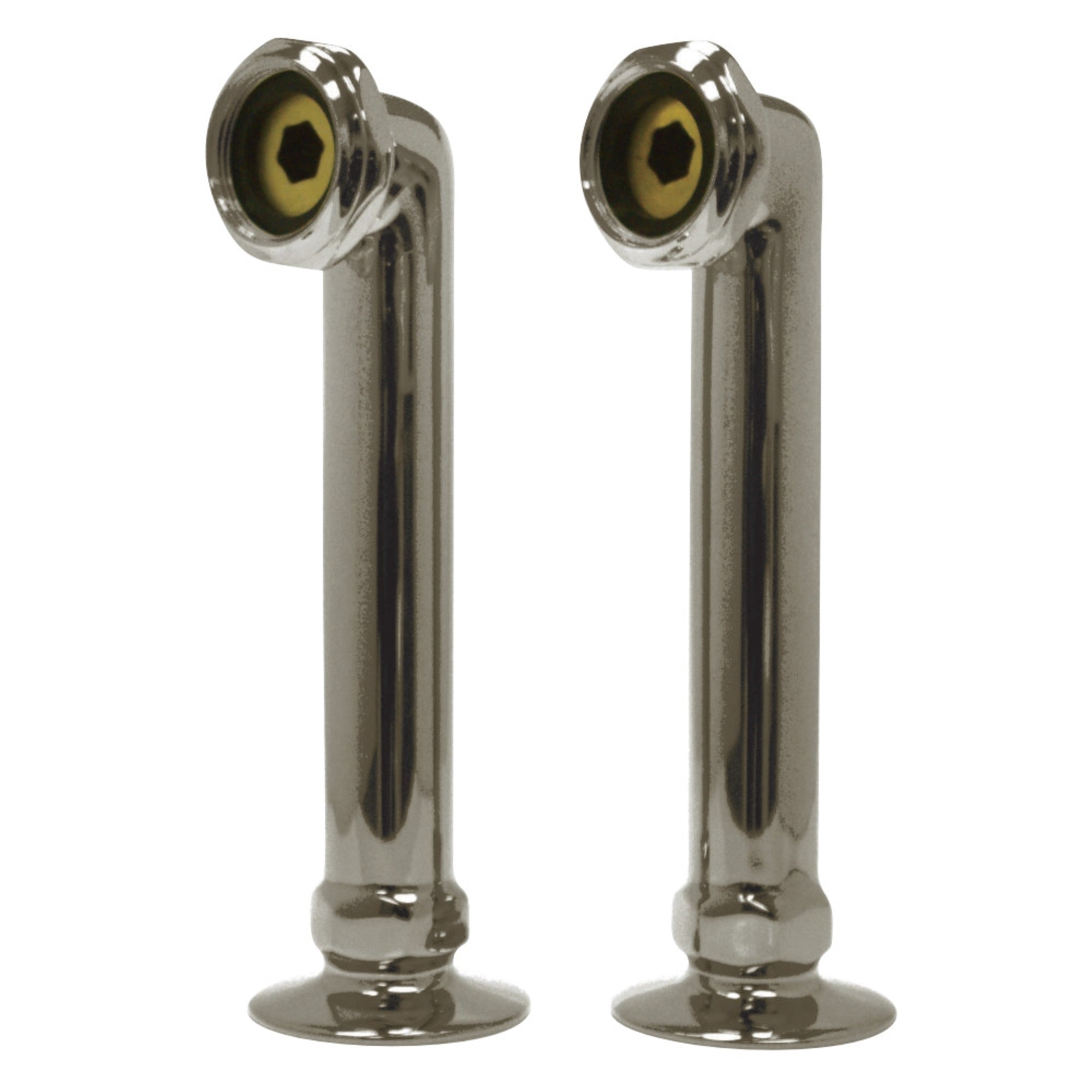 Aqua Vintage Ae6Rs8 6 Deck Mount Riser For Faucet, Brushed Nickel