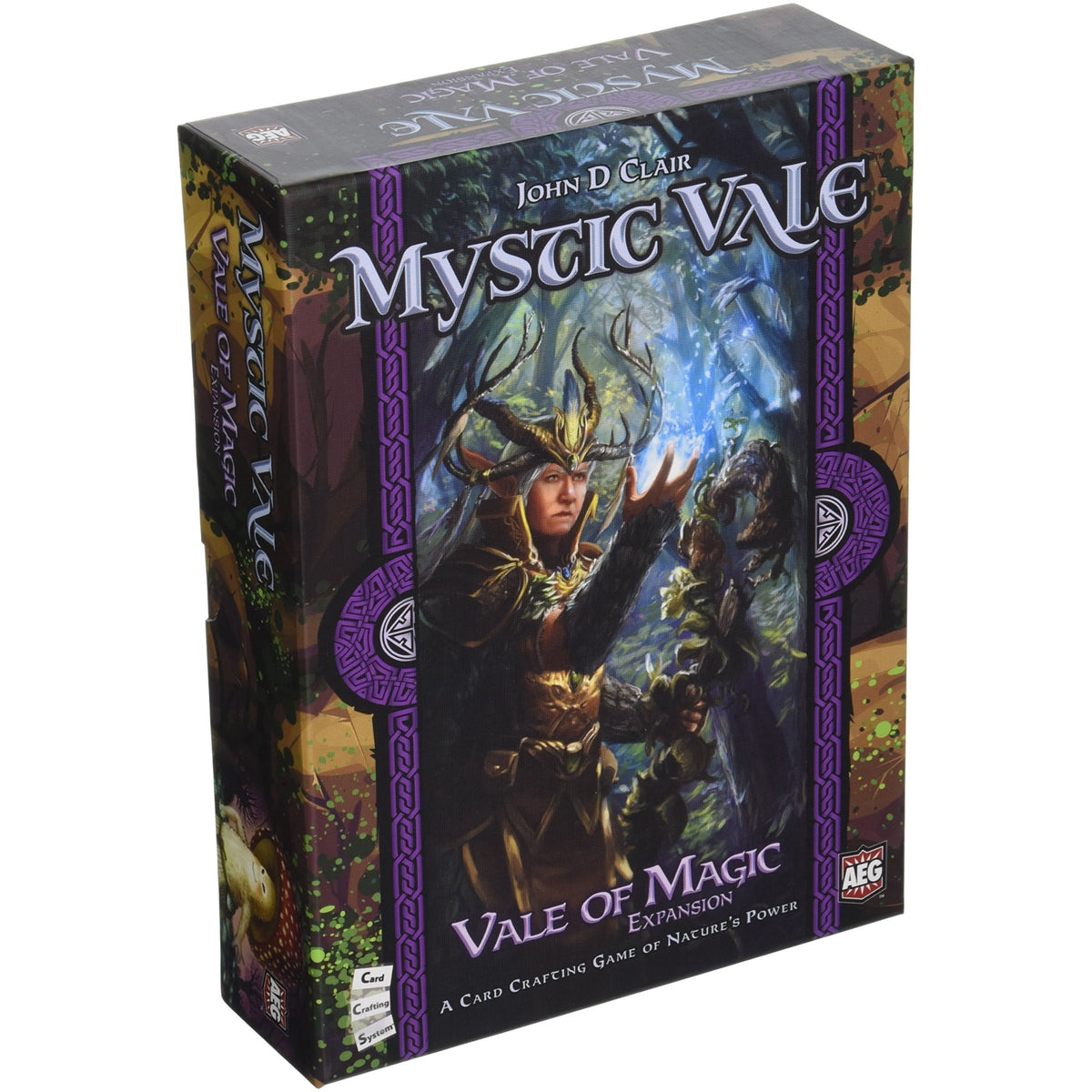 Mystic Vale Vale Of Magic Expansion - Aeg, Card Game, Card-Crafting, Protect Nature With Magic Power, Unique Clear Cards, 2 To 4 Players, 45 Minute Playtime, Ages 14 And Up