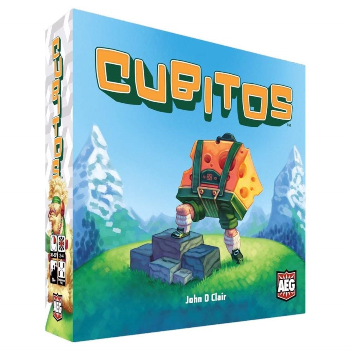 Cubitos Board Game, Award Winning Dice Racing Game, Which Of Your Wacky Characters Will Win, Ages 14+, 2-4 Players, 30-45 Min, Alderac Entertainment Group (Aeg)